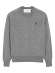 AMI Paris Ami De Coeur Logo-embroidered Sweater - AMI Paris | Le Block Lyon
