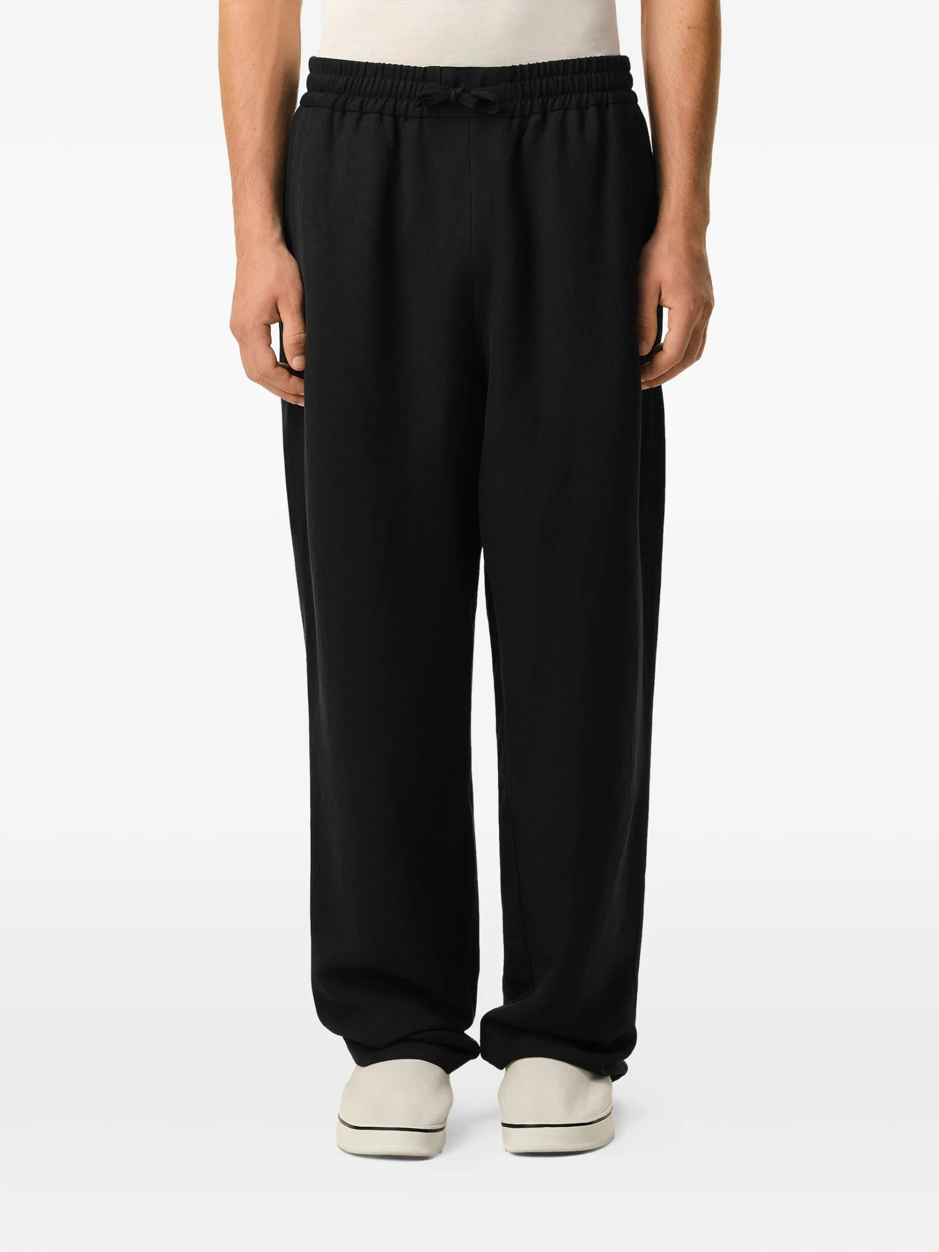 AMI Paris Elasticated Waist Drawstring Trousers - vue 4 - AMI Paris