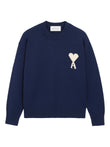 AMI Paris Crew-neck Sweater E26UKS859KN0156 Vue 1