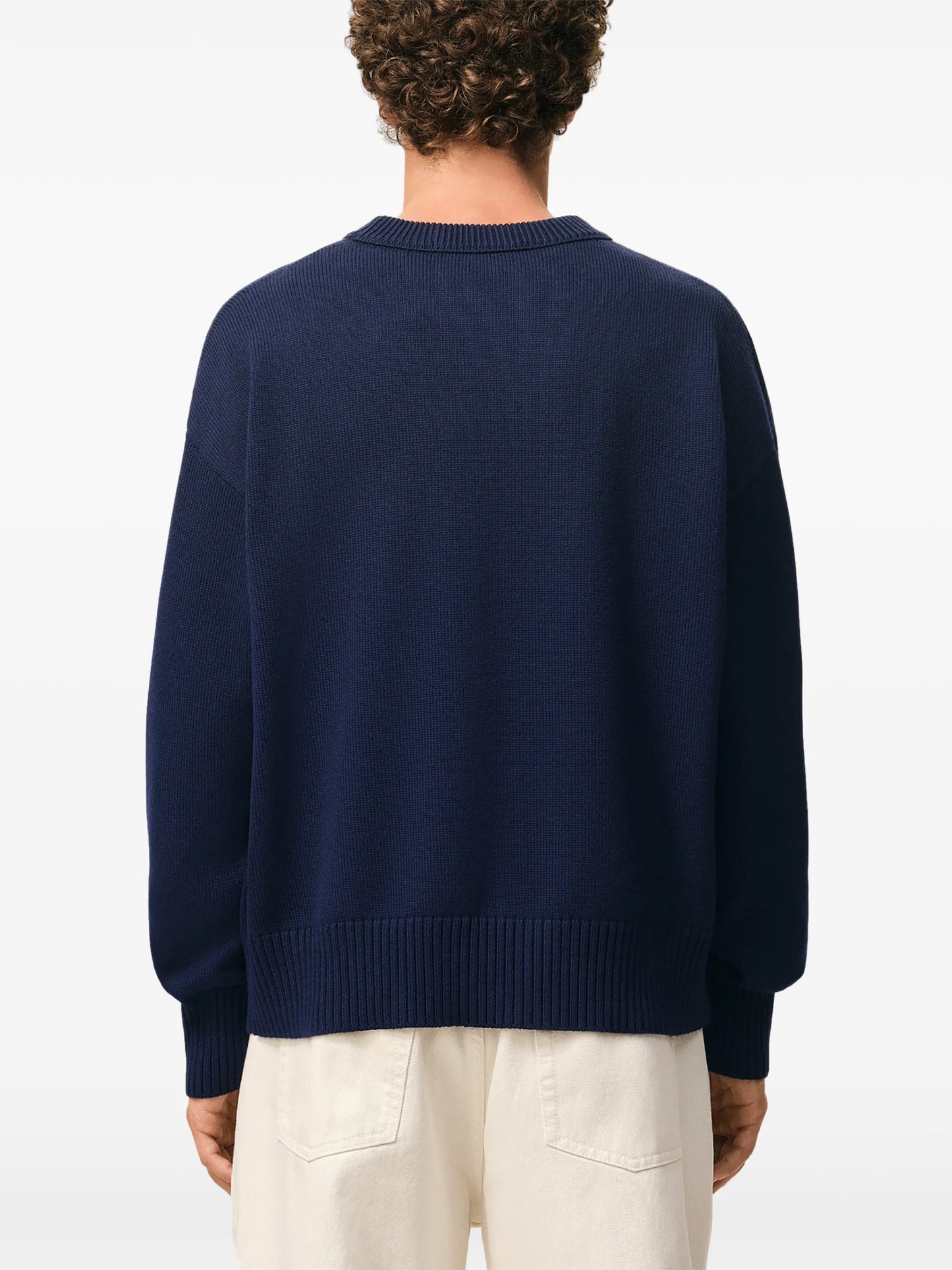 AMI Paris Crew-neck Sweater E26UKS859KN0156 Vue 4