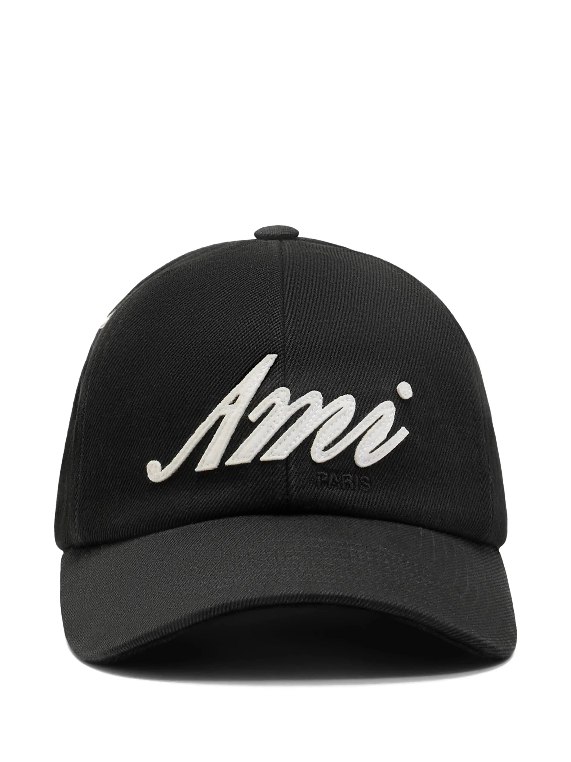 AMI Paris Felt-patch Buckle Baseball Cap UCP276AW0028 Vue 1