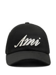 AMI Paris Felt-patch Buckle Baseball Cap UCP276AW0028 Vue 1