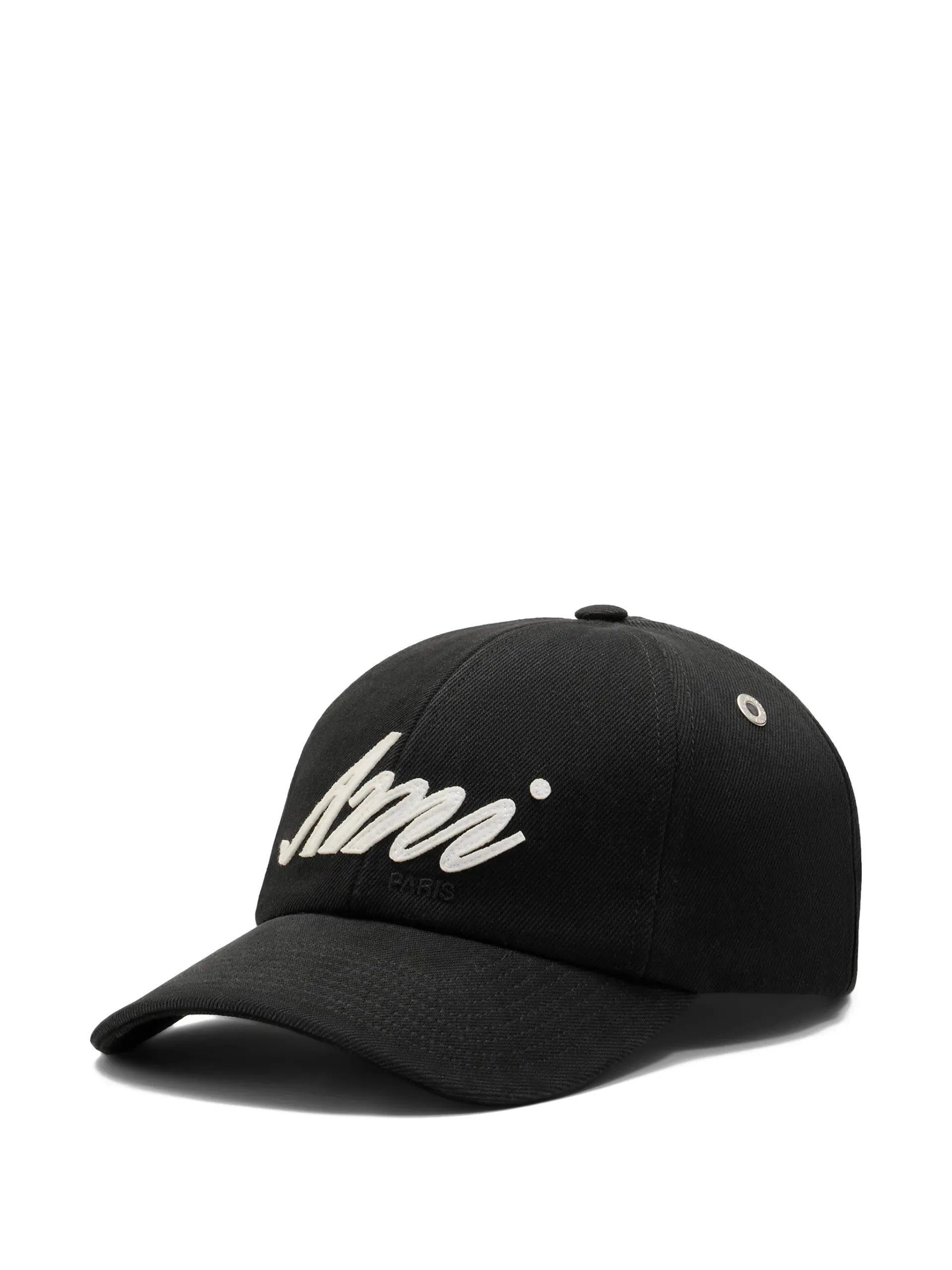 AMI Paris Felt-patch Buckle Baseball Cap