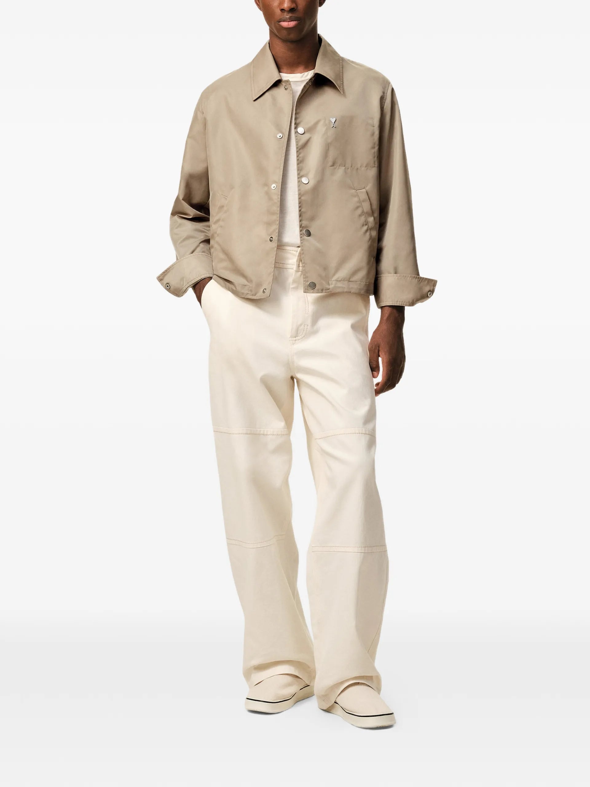 AMI Paris Ami De Coeur Buttoned Jacket