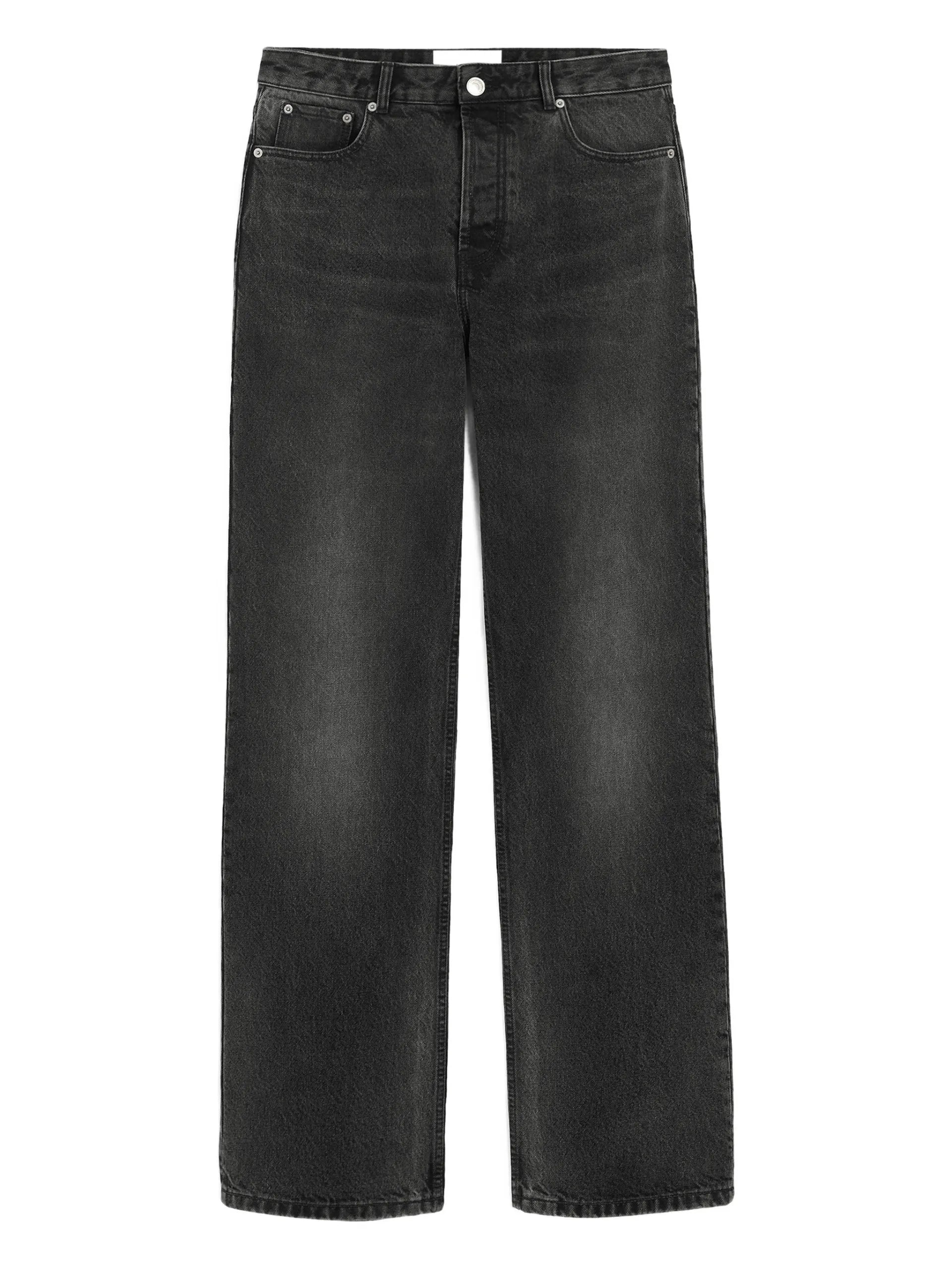 AMI Paris Large Fit Jeans E26HTR450DE0124 Vue 1