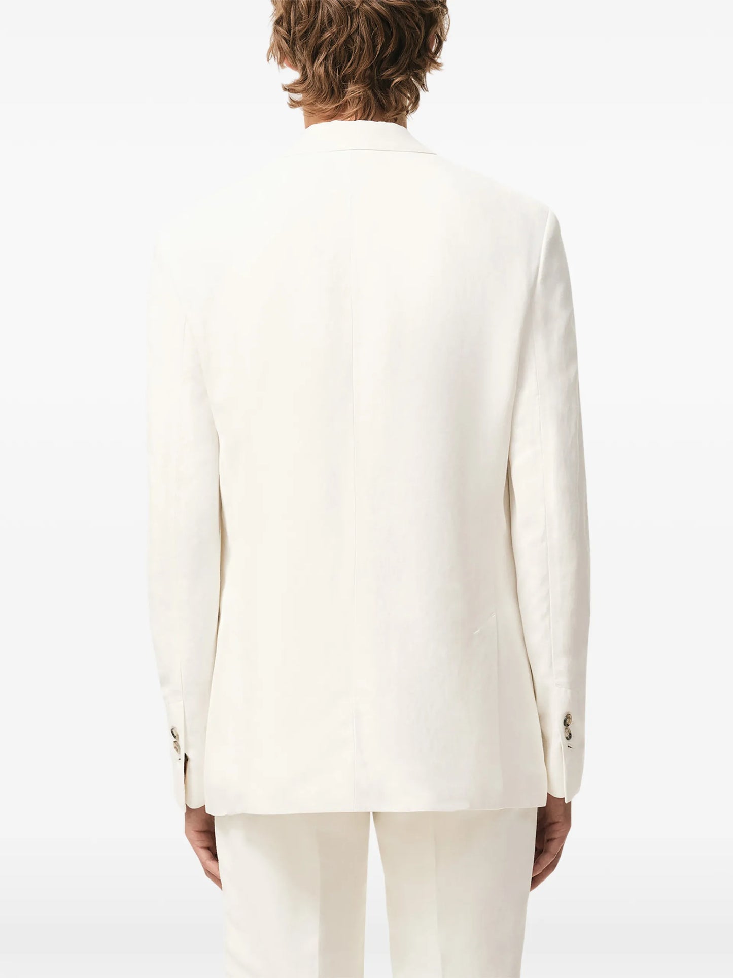 AMI Paris Single Breasted Gabardine Blazer E26HBV763VI0052 Vue 4