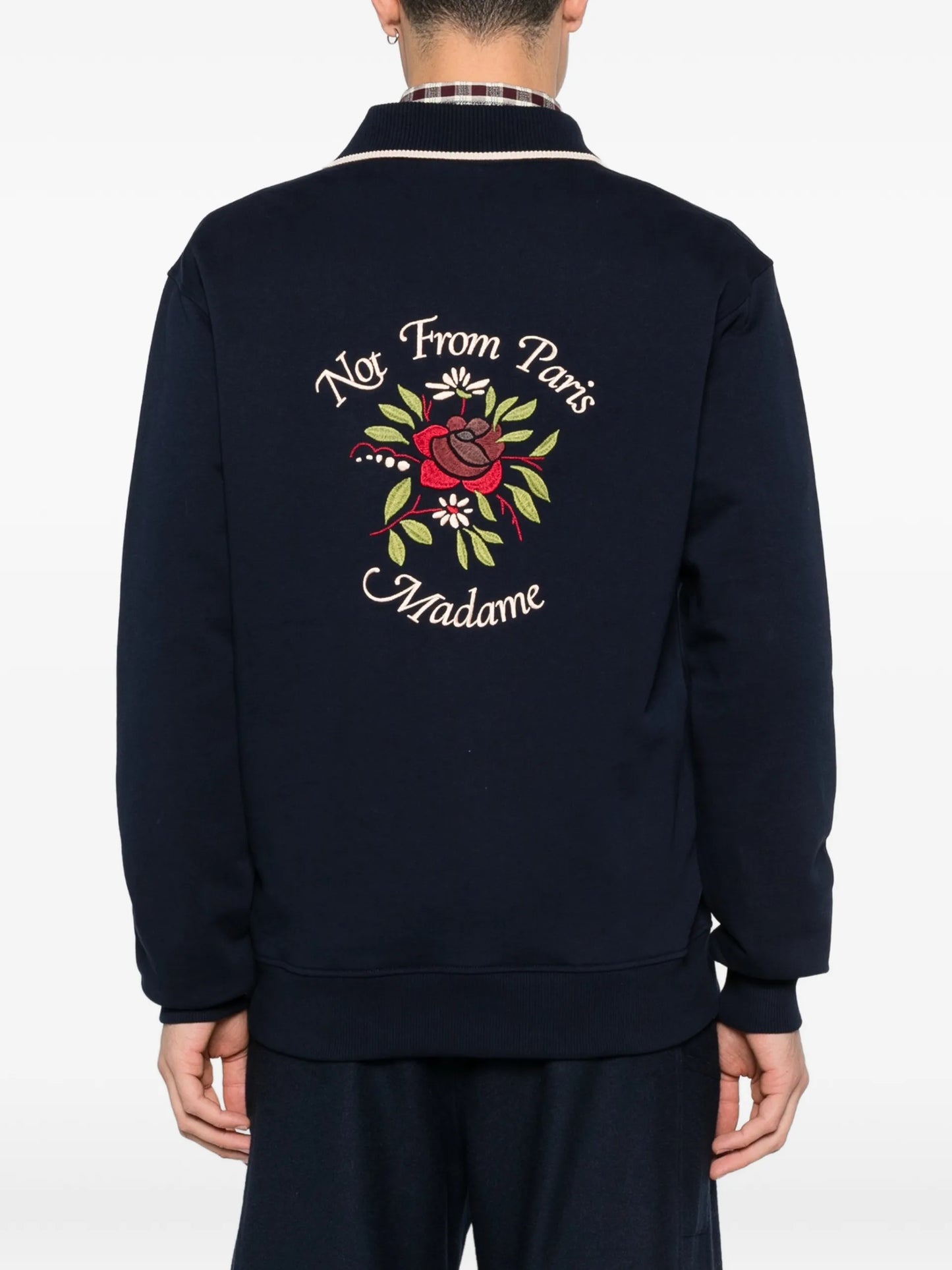 Drôle De Monsieur Embroidered Sweatshirt JPL162CO127NY Vue 4