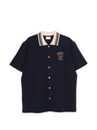Drôle De Monsieur Embroidered Buttoned Shirt JSH247CO264 Vue 1