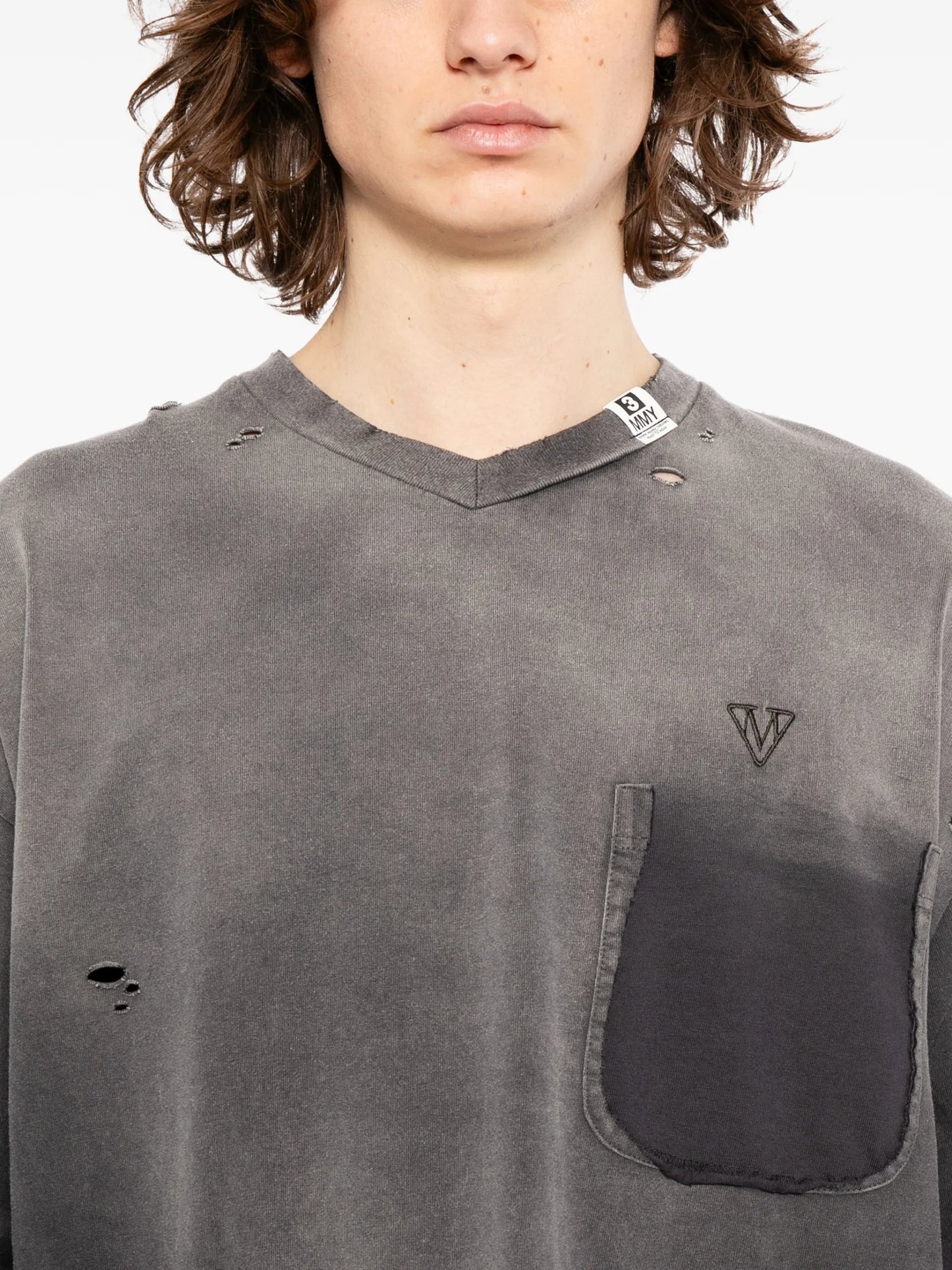 Maison MIHARA YASUHIRO Faded T-shirt J16TS802 Vue 5