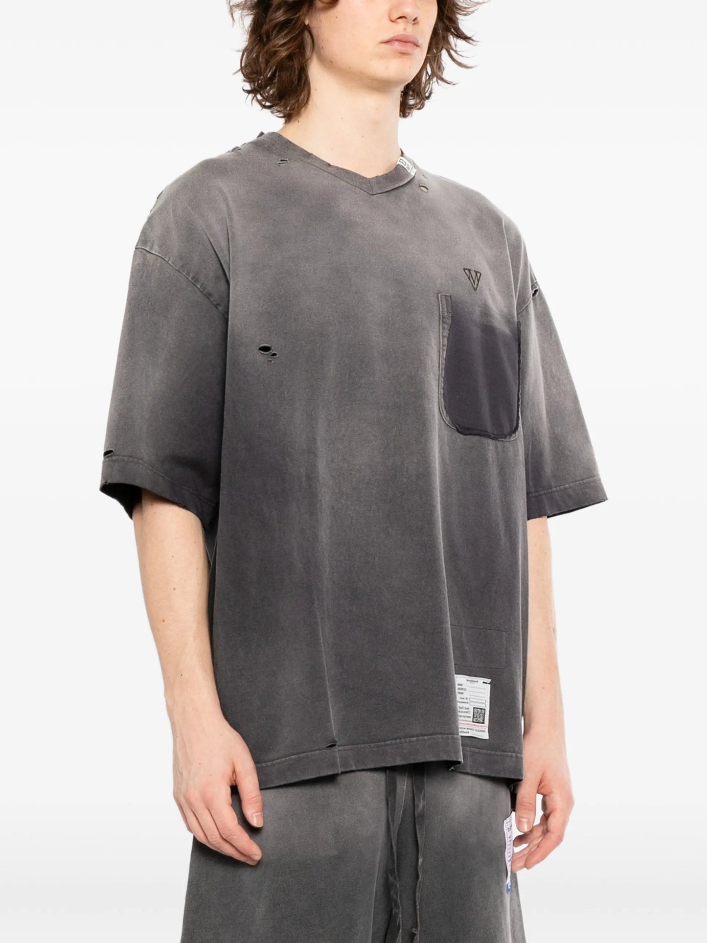 Maison MIHARA YASUHIRO Faded T-shirt J16TS802 Vue 3