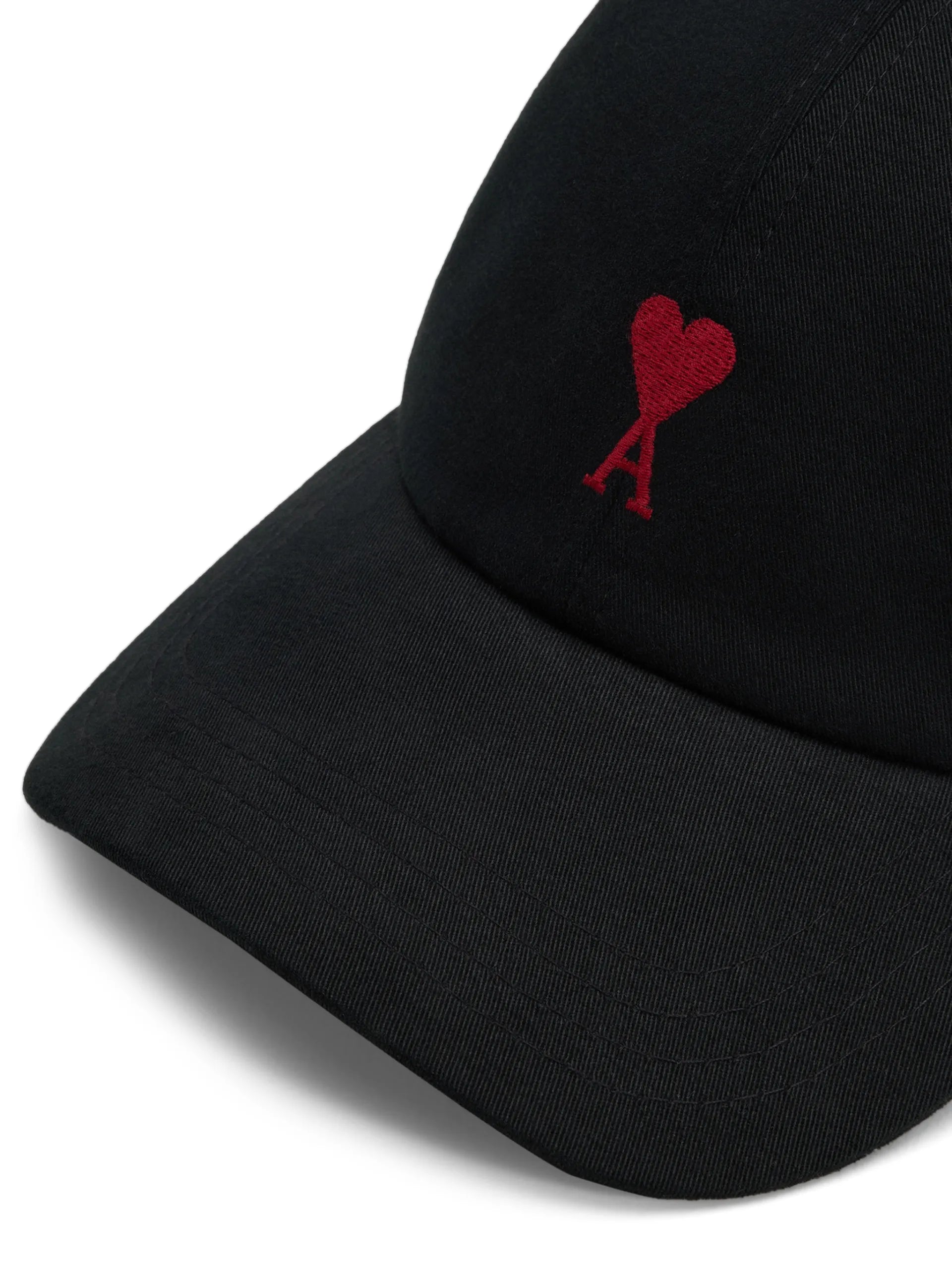 AMI Paris Embroidered Adjustable Hat E26BFUCP006AW0041 Vue 3