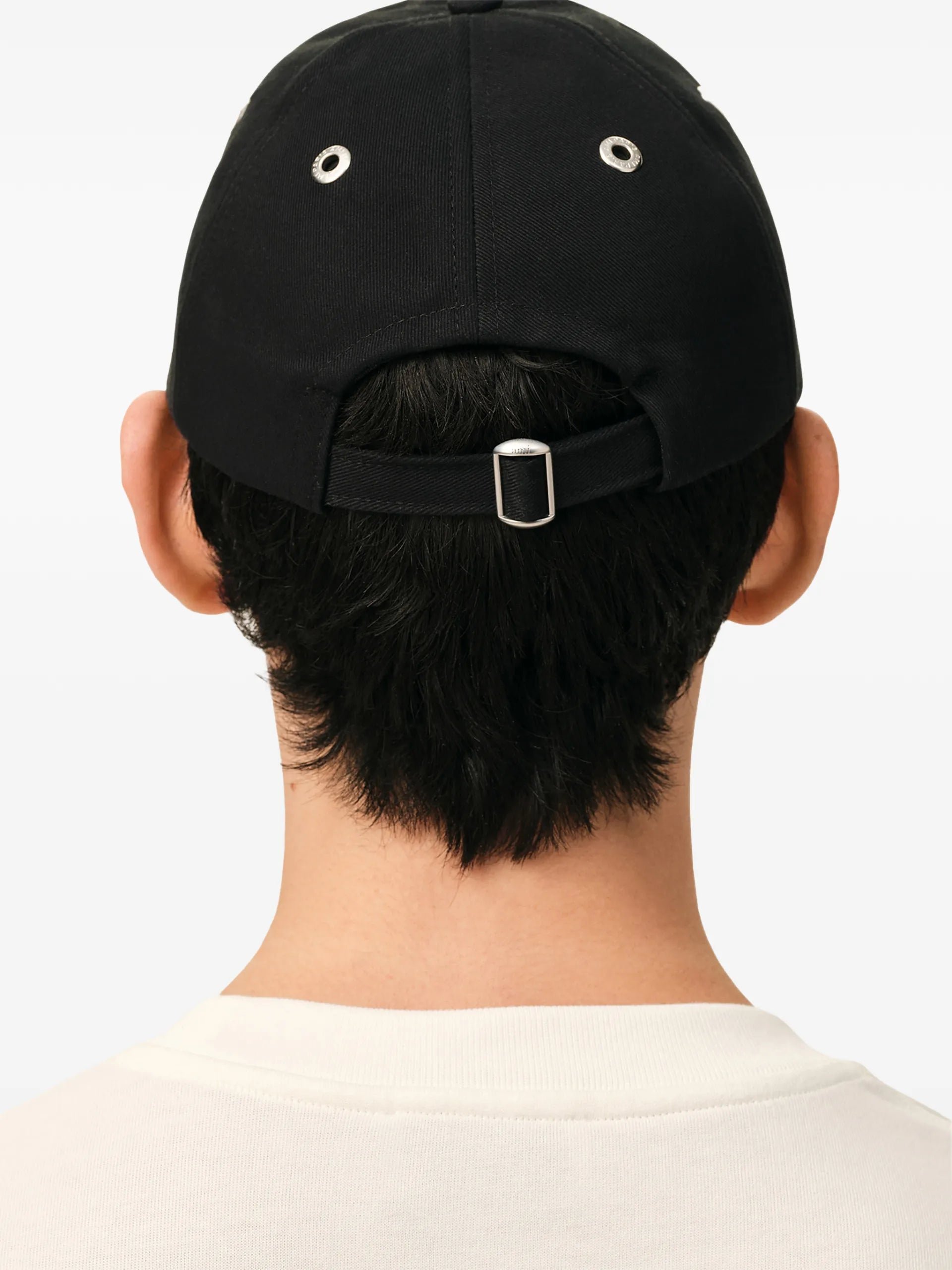 AMI Paris Embroidered Adjustable Hat E26BFUCP006AW0041 Vue 4