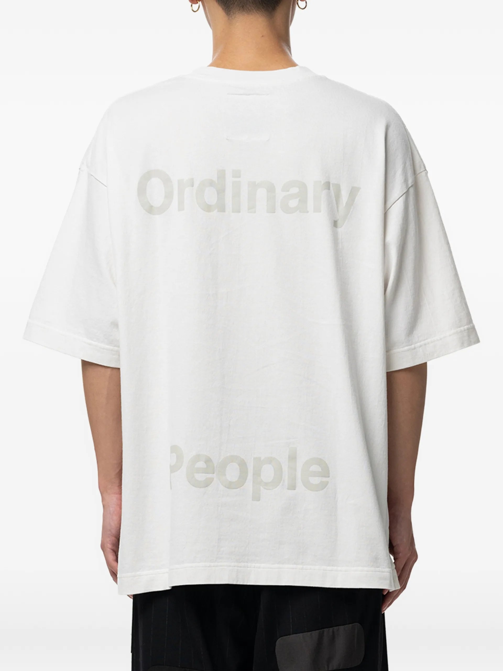 Maison MIHARA YASUHIRO Don't Tag Me Printed T-shirt J16TS842 Vue 4