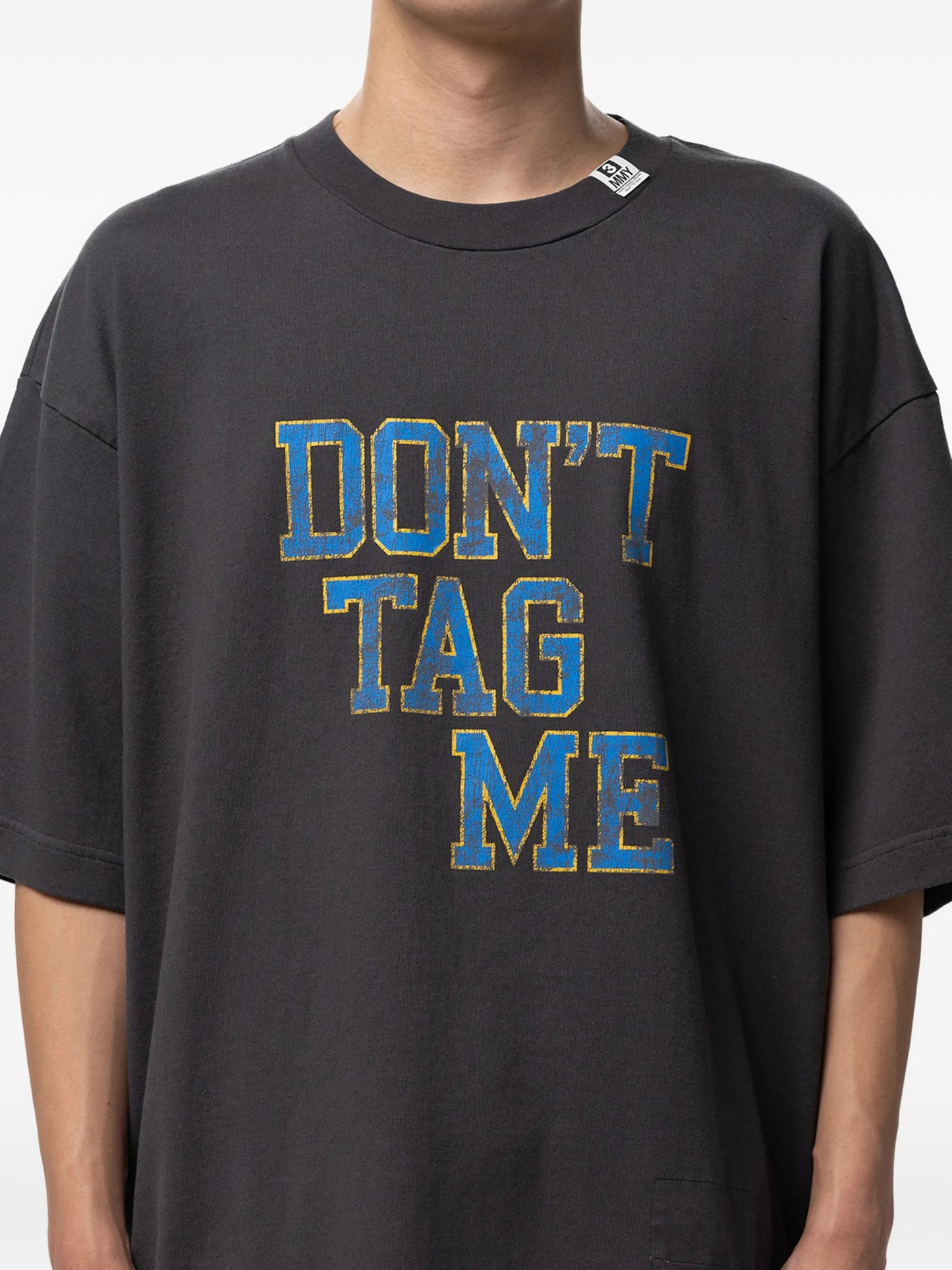 Maison MIHARA YASUHIRO Don't Tag Me Printed T-shirt J16TS842 Vue 5