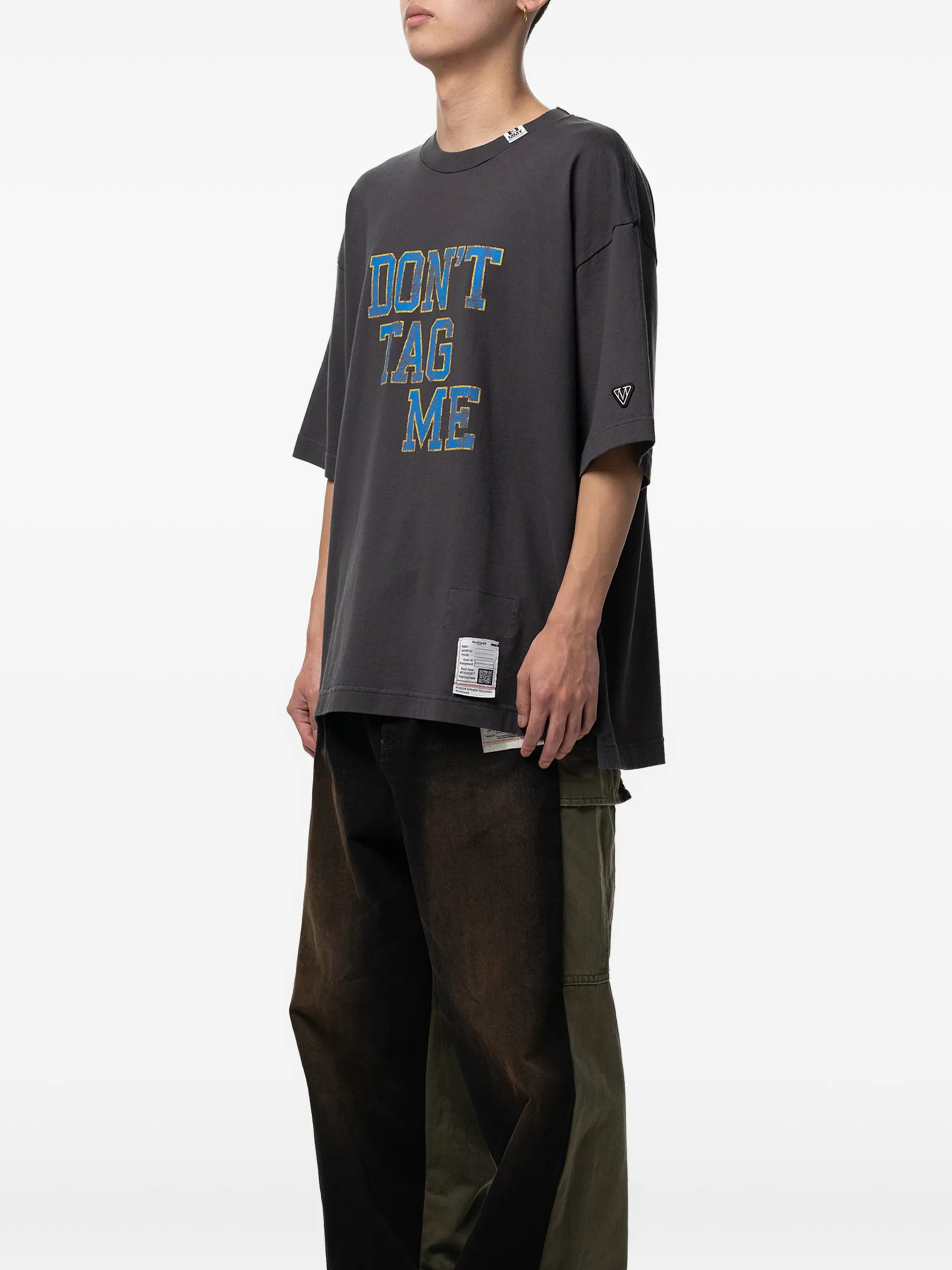 Maison MIHARA YASUHIRO Don't Tag Me Printed T-shirt J16TS842 Vue 3