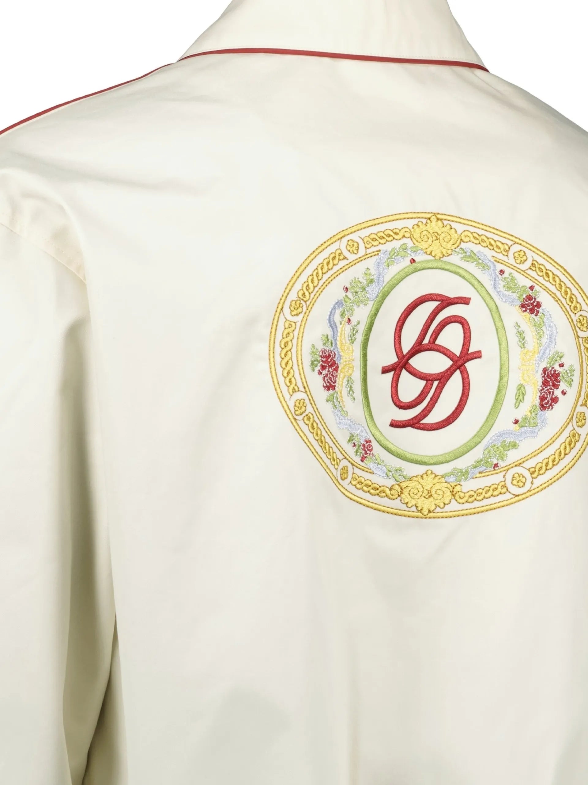 Drôle De Monsieur Embroidered Bomber Jacket JT260CO244OW Vue 4