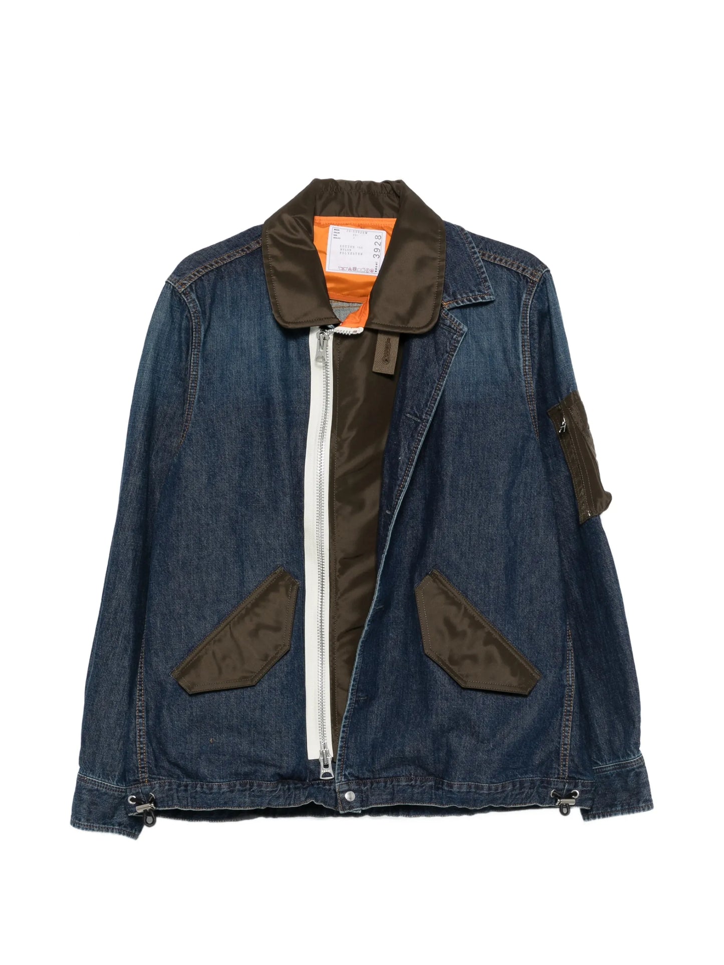 Sacai Button Front Pocket Jacket 2603928M401 Vue 1