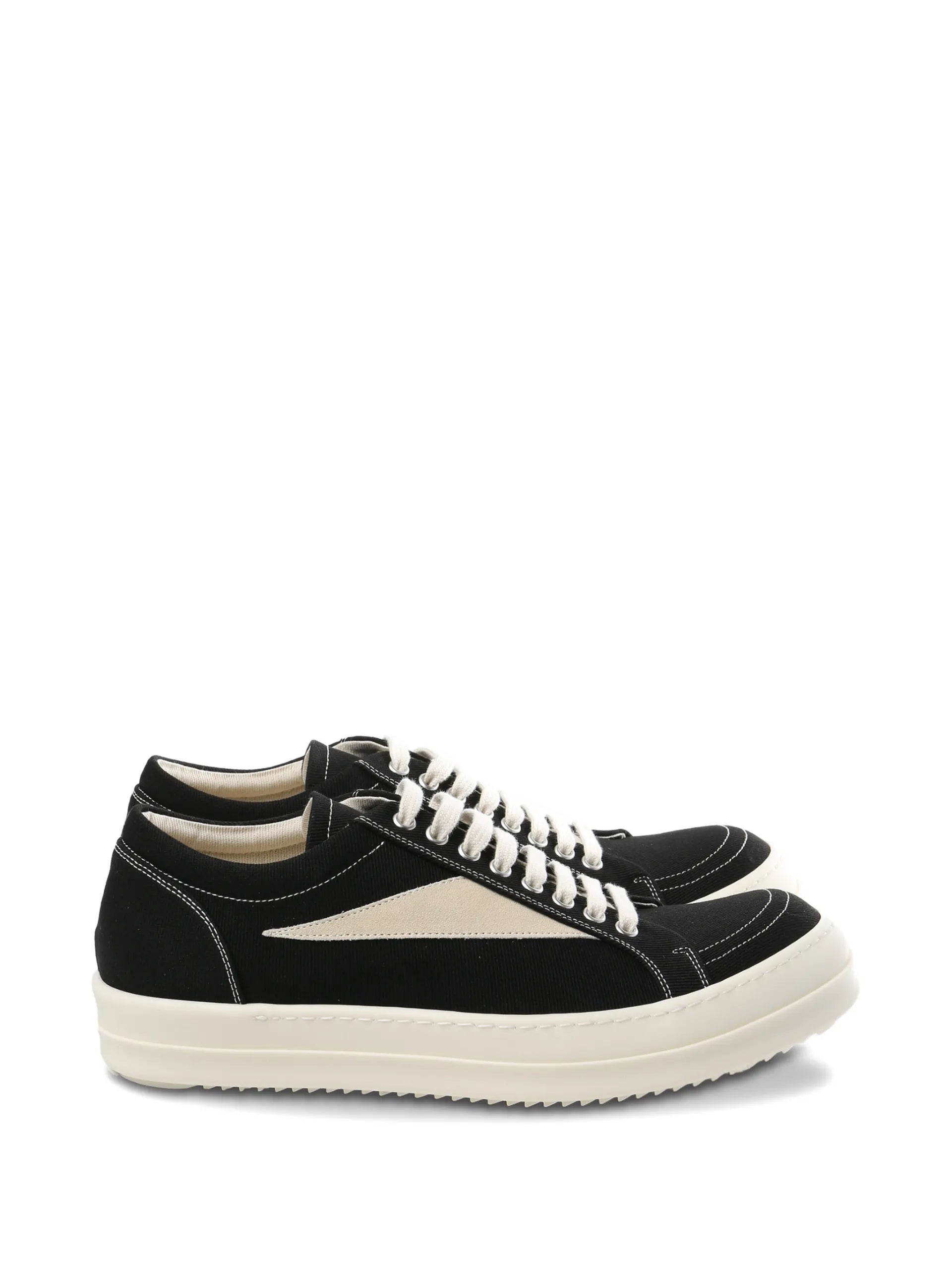 Rick Owens DRKSHDW Panelled Low-top Sneakers DU01F4803DOLVS Vue 1