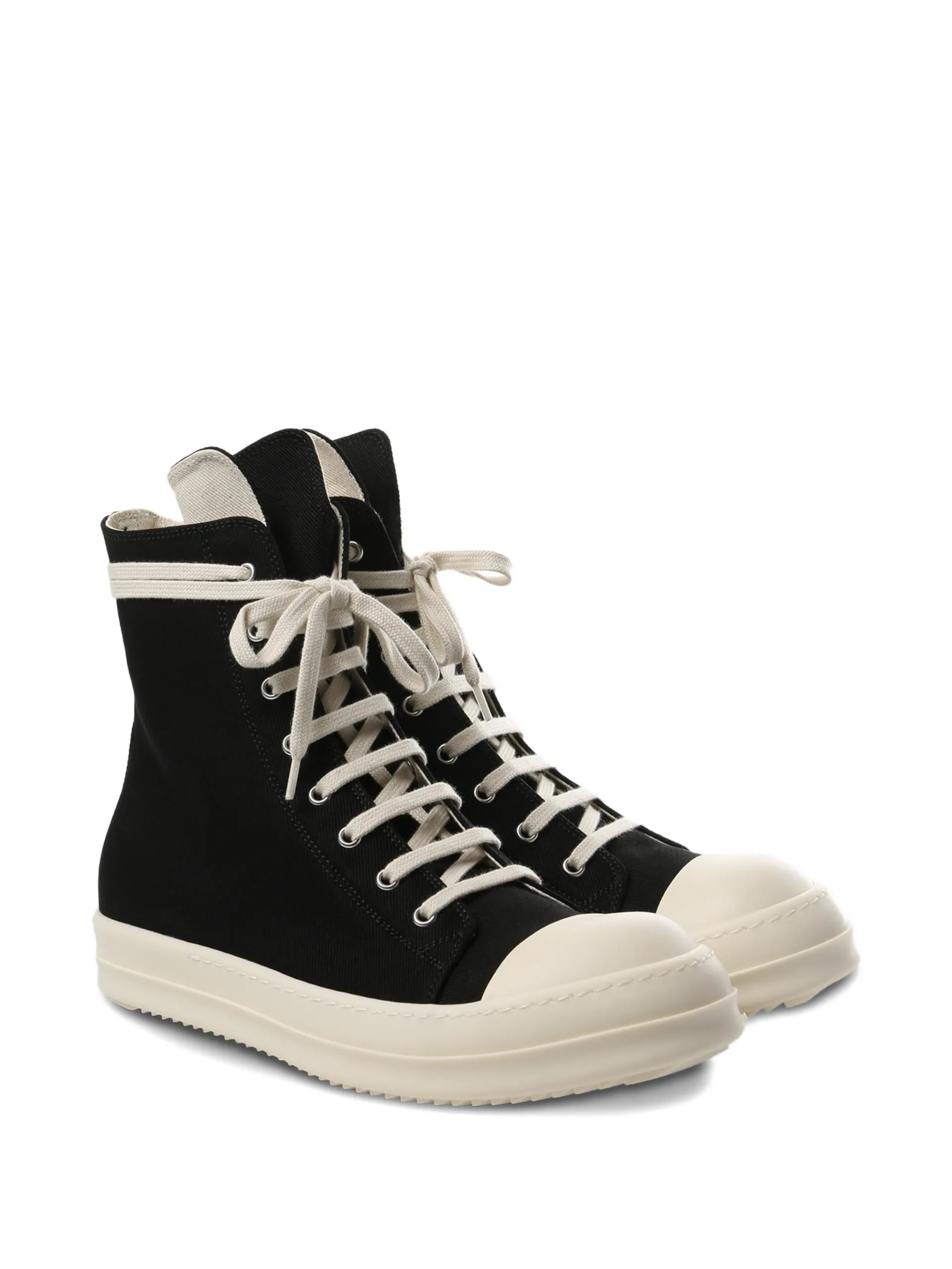 Rick Owens DRKSHDW Lace-up Zip Sneakers
