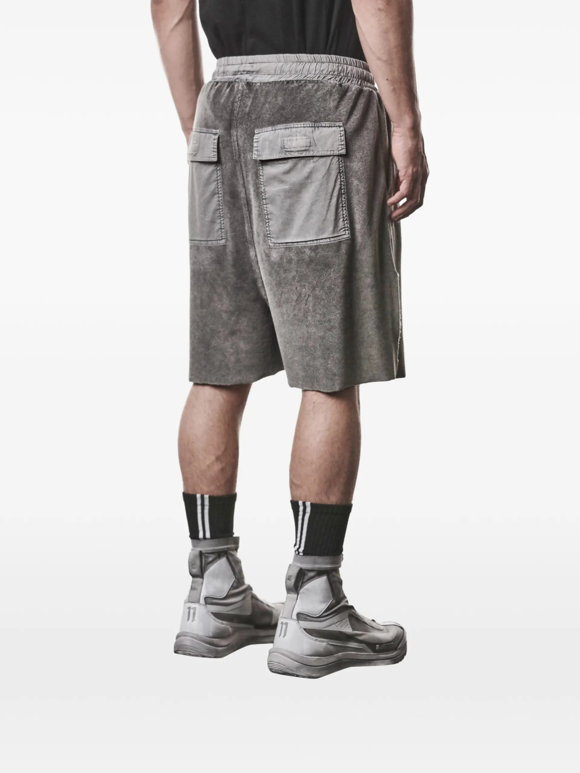 Thom Krom Cargo Drawstring Shorts MST517 Vue 4