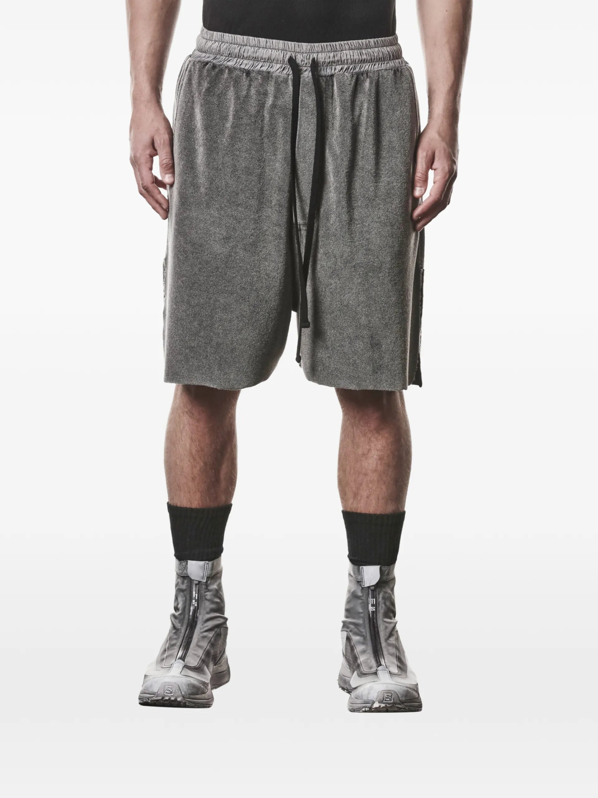 Thom Krom Cargo Drawstring Shorts MST517 Vue 1