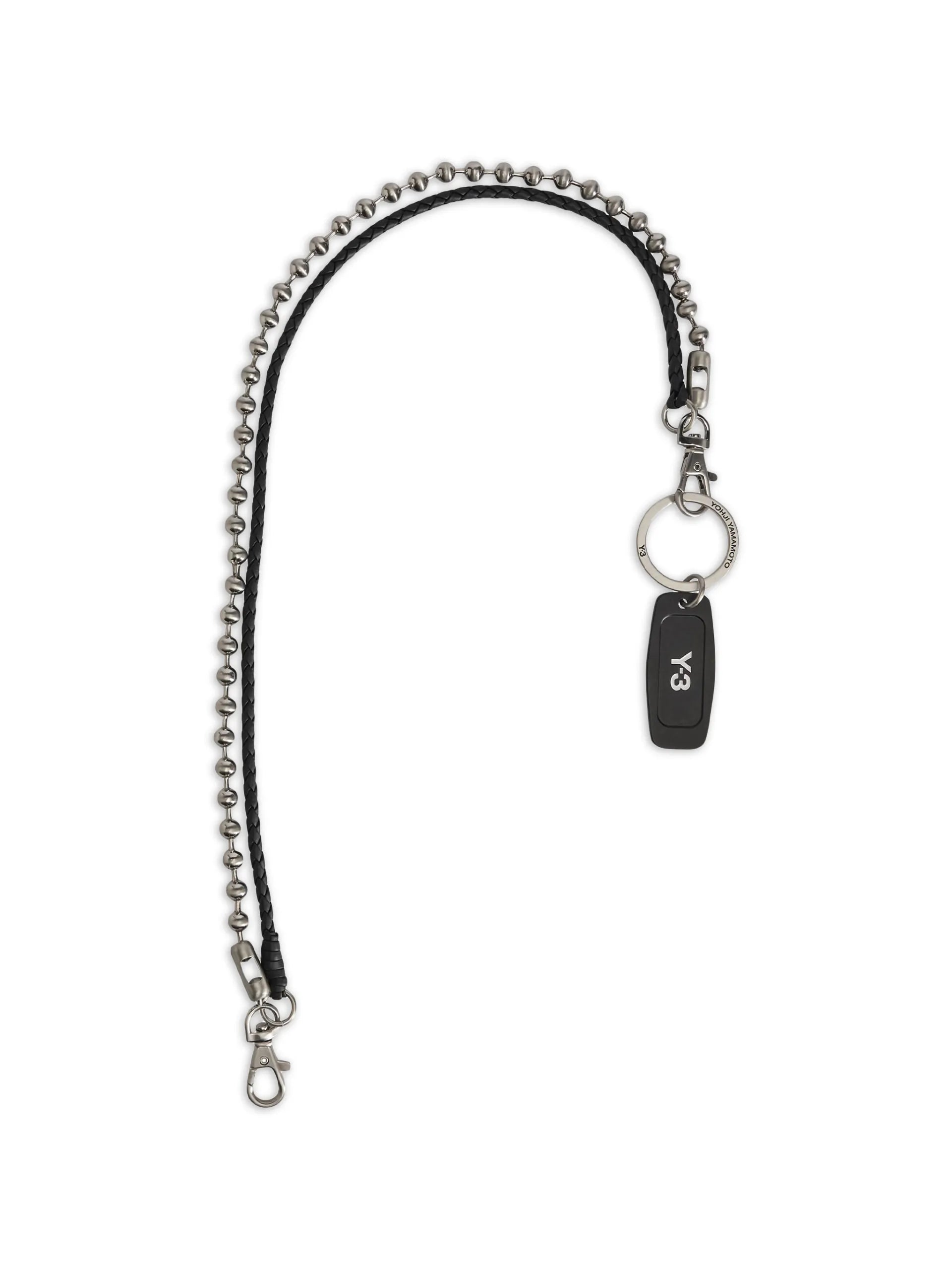 Y-3 Logo Keyring Chain KF6454 Vue 1