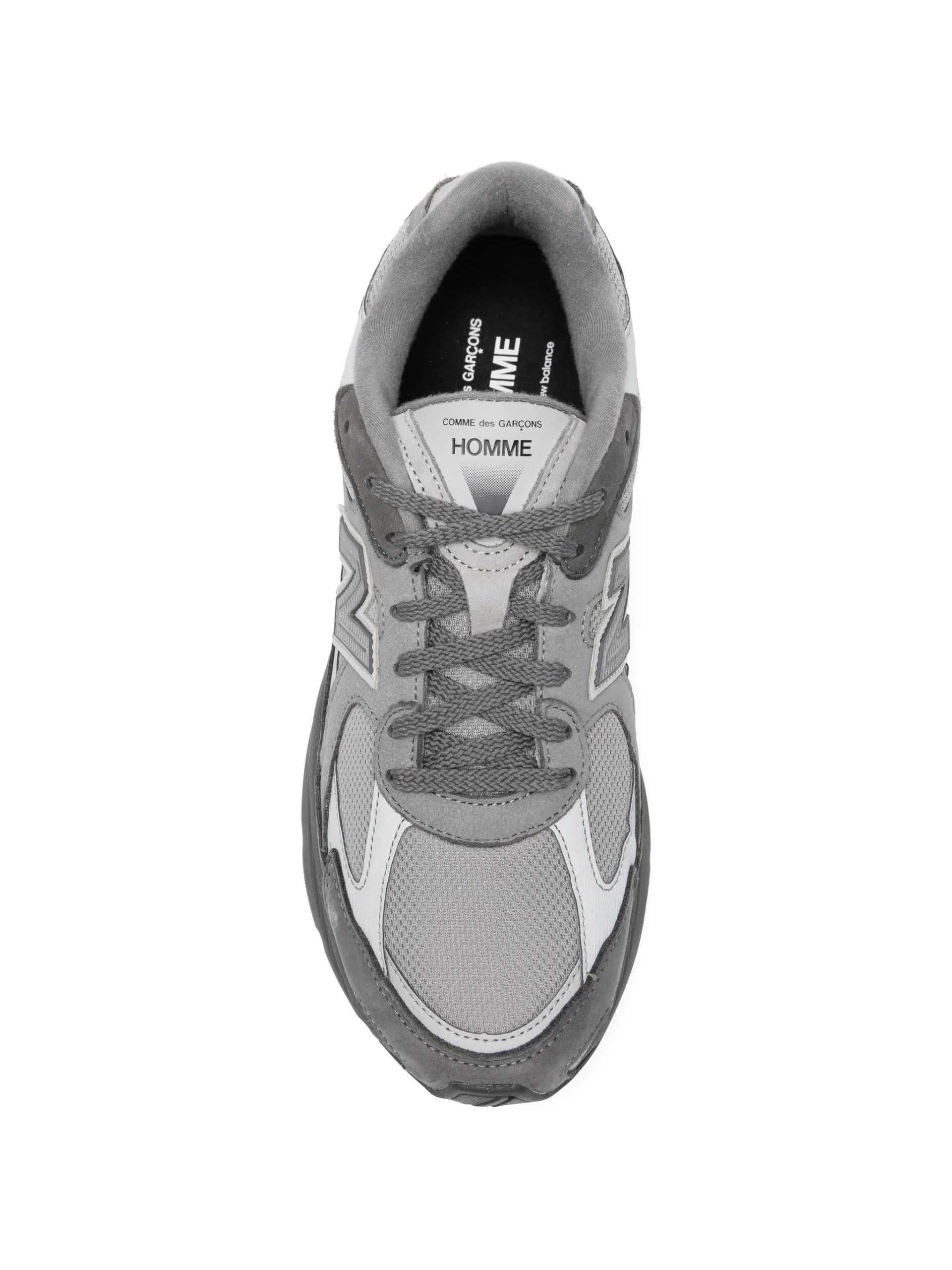 Comme Des Garçons Homme X New Balance Panelled Mesh Sneakers HQK101001 Vue 4