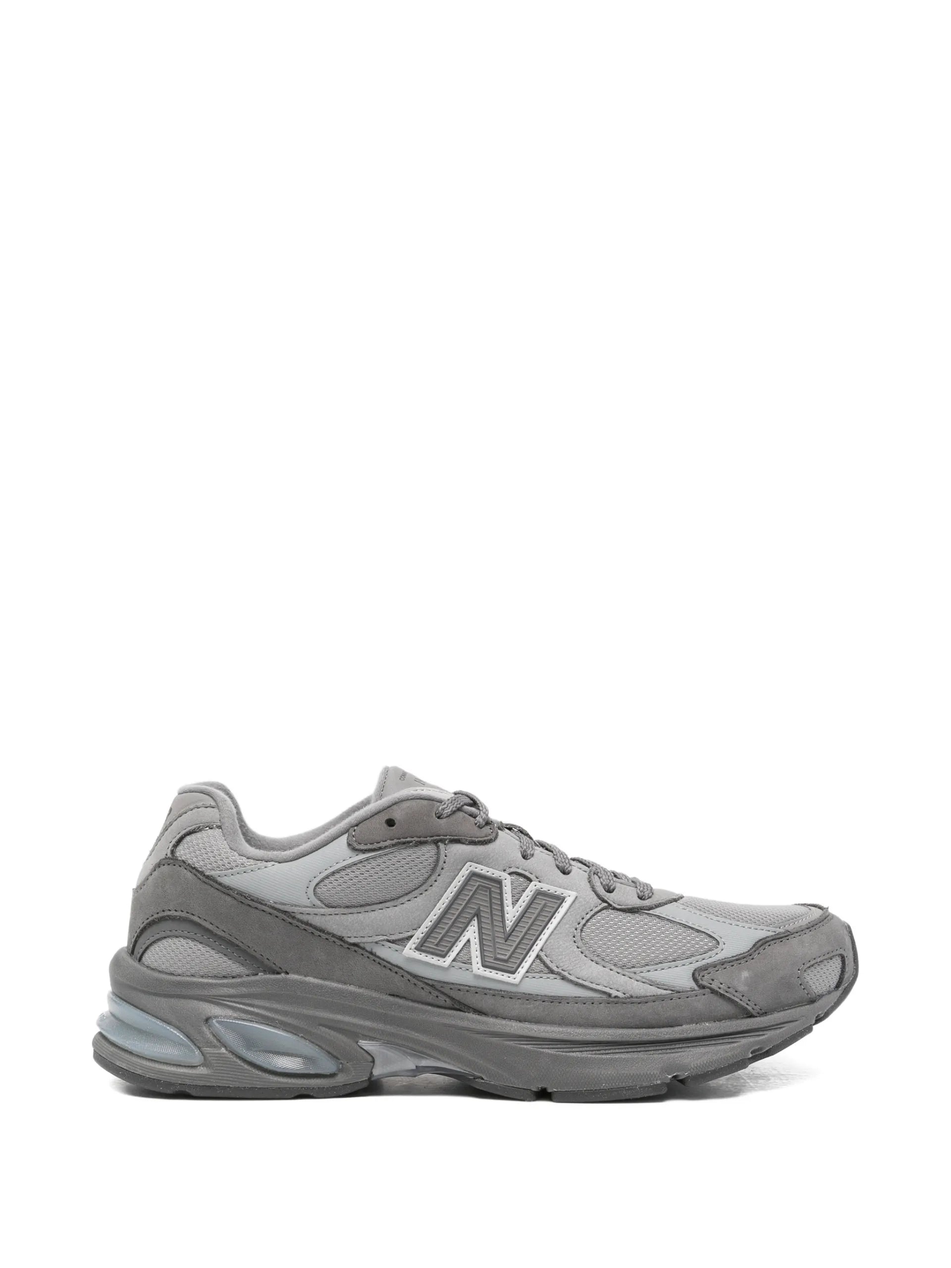 Comme Des Garçons Homme X New Balance Panelled Mesh Sneakers HQK101001 Vue 1