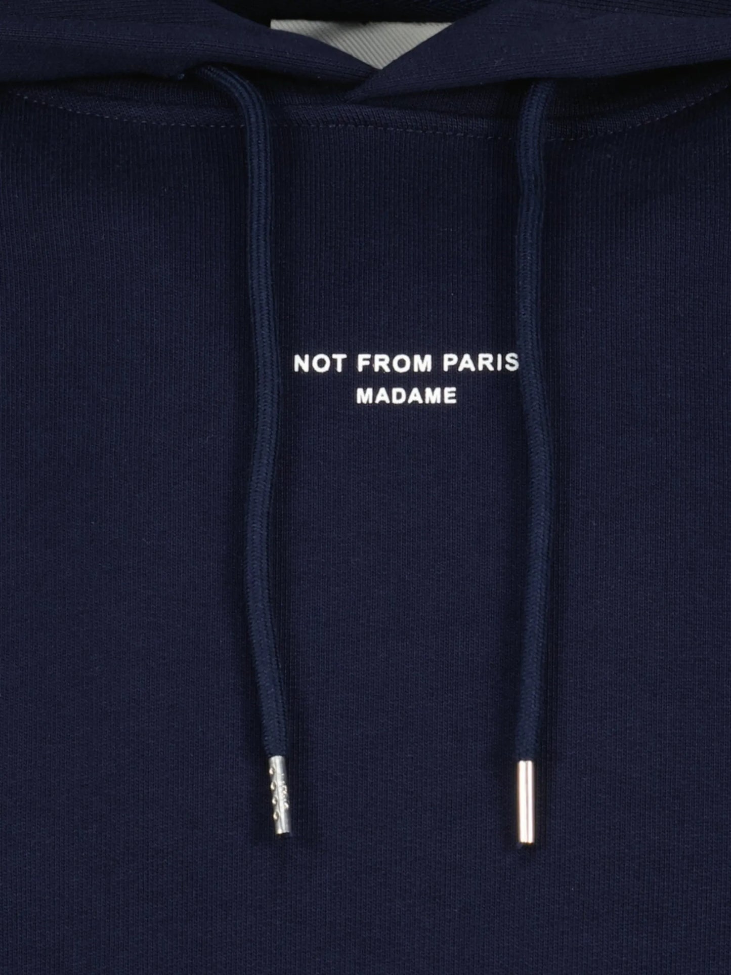 Drôle De Monsieur Slogan-detail Hoodie PERMHO161CO127NY Vue 4