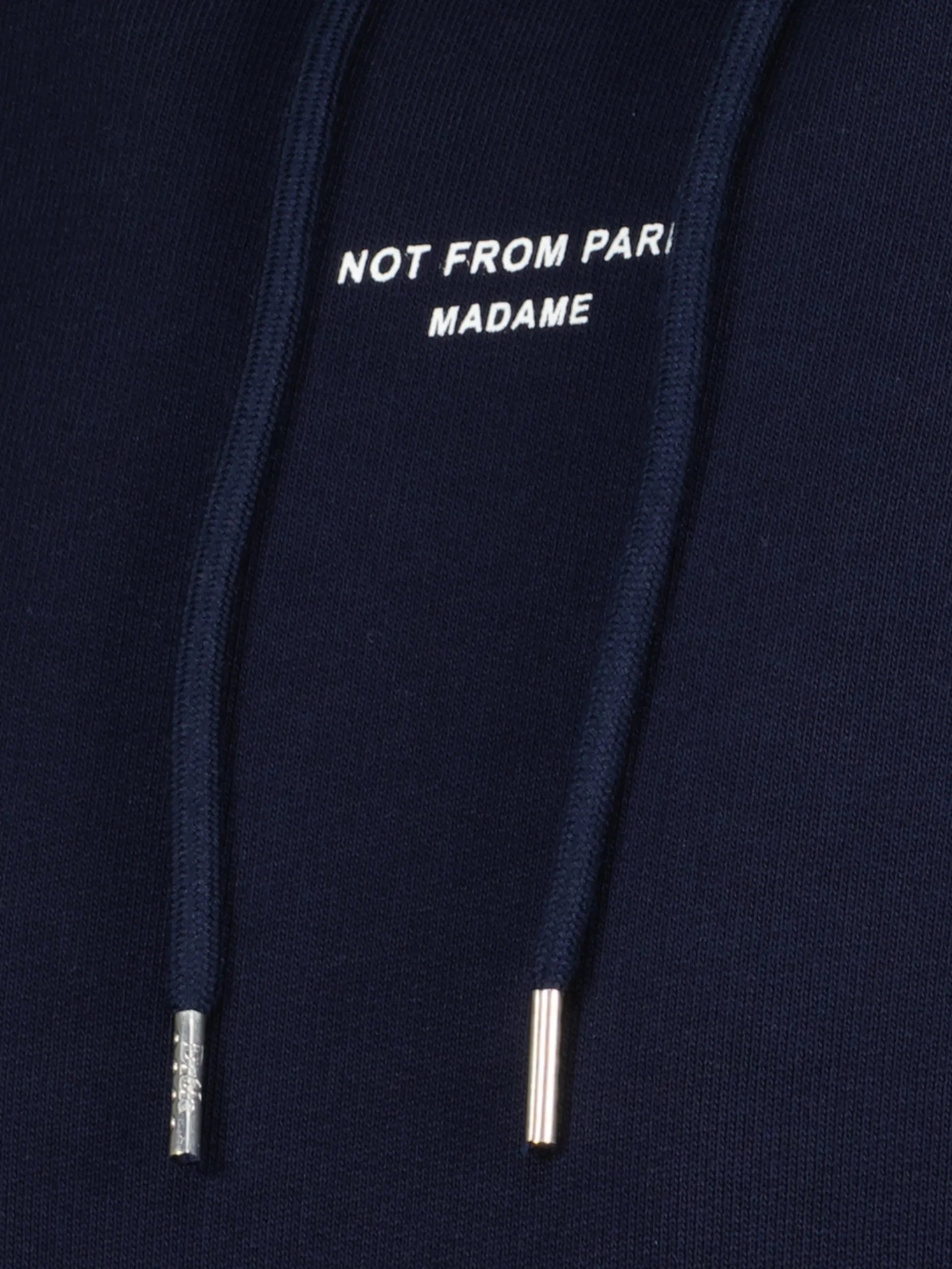Drôle De Monsieur Slogan-detail Hoodie PERMHO161CO127NY Vue 3