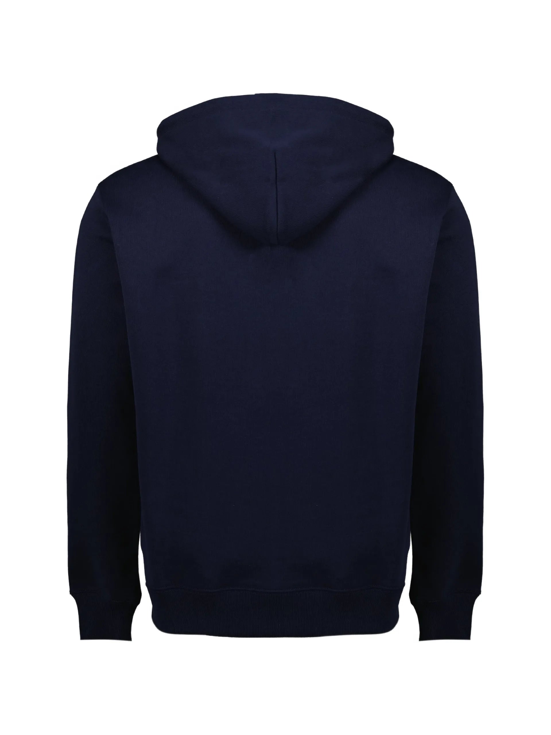 Drôle De Monsieur Slogan-detail Hoodie PERMHO161CO127NY Vue 2