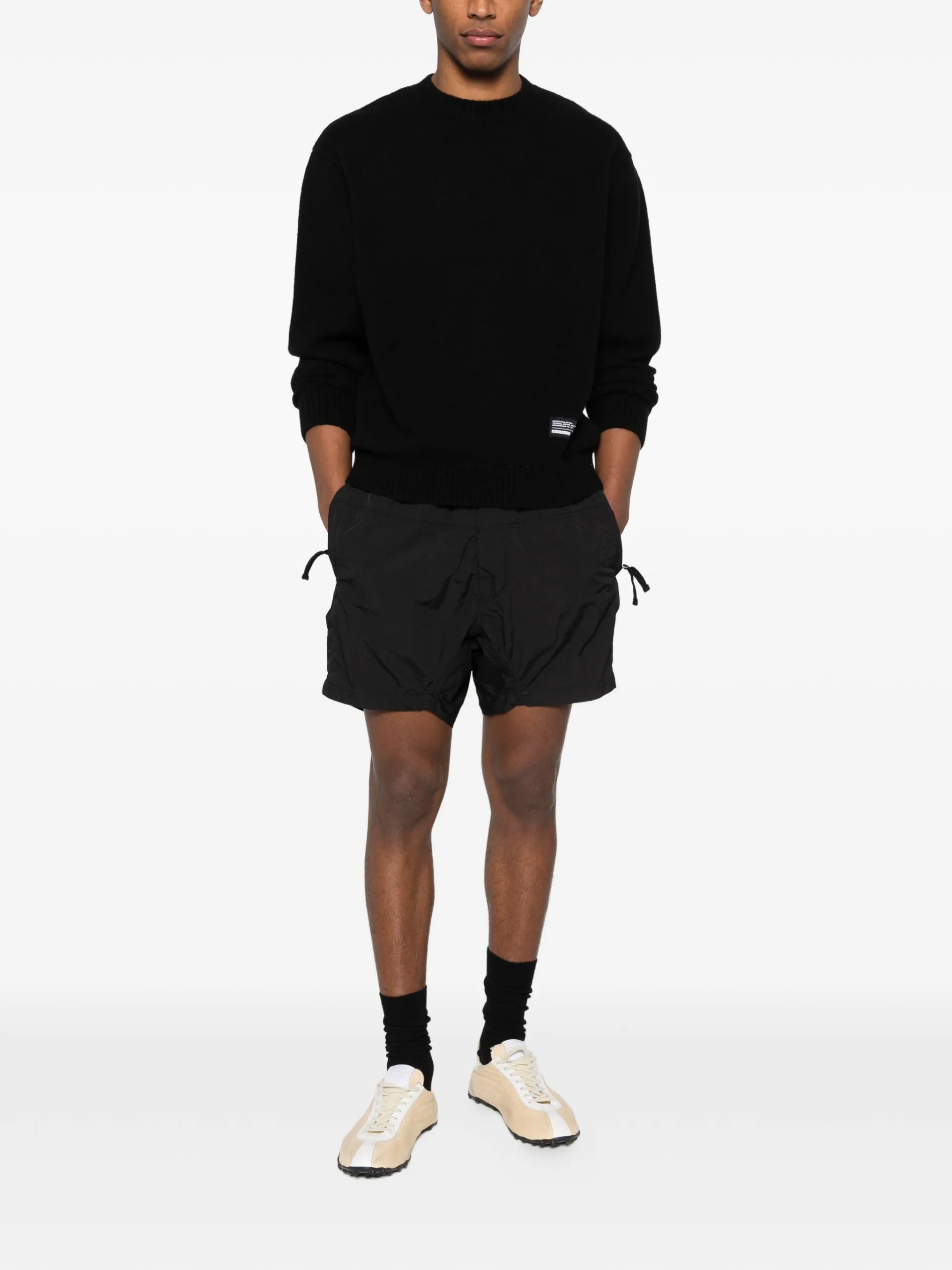 Thom Krom Drawstring Shorts MP42 Vue 2