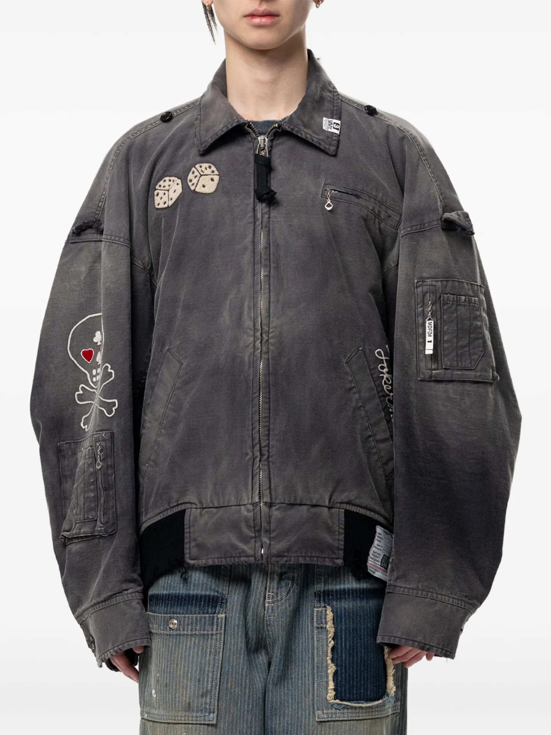 Maison MIHARA YASUHIRO Sun Faded Like Military Jacket