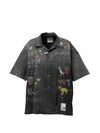 Maison MIHARA YASUHIRO Hand Drawing Print Shirt J16SH184 Vue 1