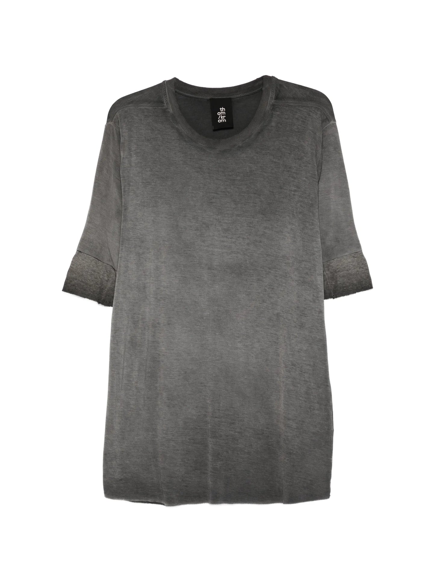 Thom Krom 940 Raw-cut Double-layer T-shirt MTS940 Vue 1