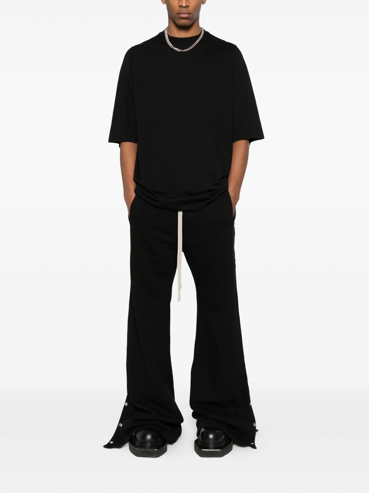 Rick Owens DRKSHDW Crew Neck T-shirt DU01F4274RN Vue 2