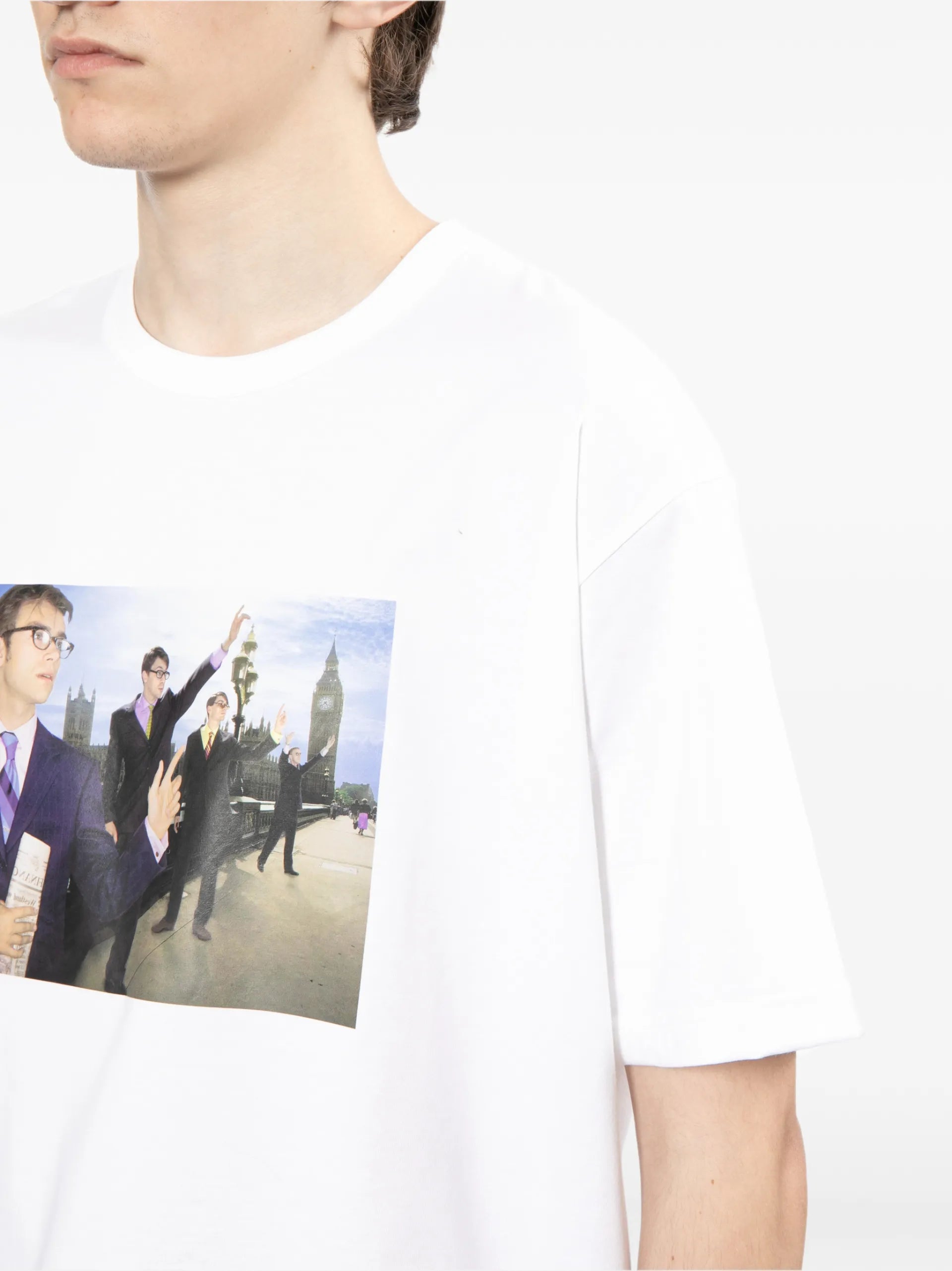 Junya Watanabe MAN Printed T-shirt WQT004051 Vue 5