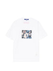 Junya Watanabe MAN Portrait-print T-shirt WQT003051 Vue 1