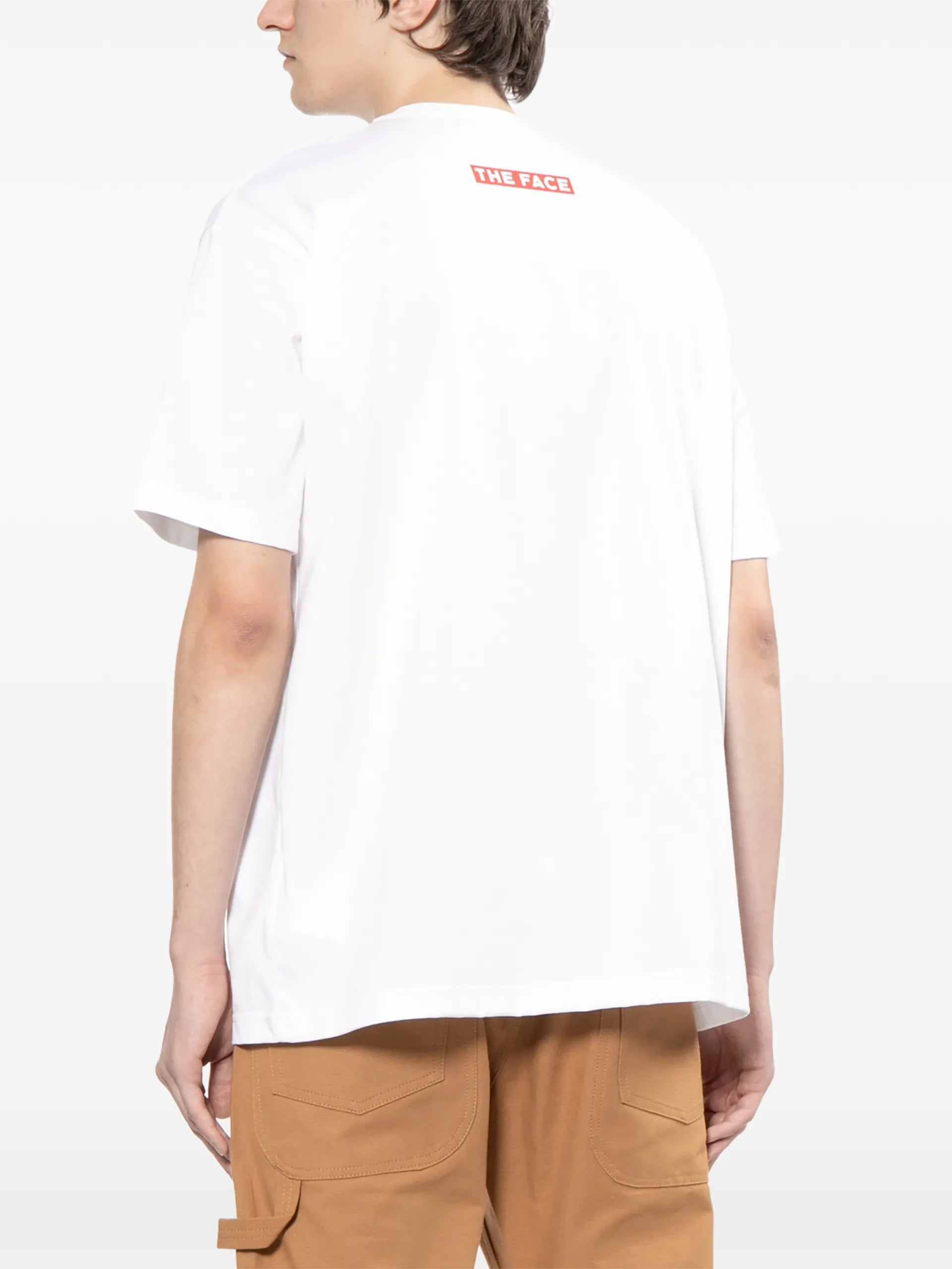Junya Watanabe MAN Portrait-print T-shirt WQT003051 Vue 4