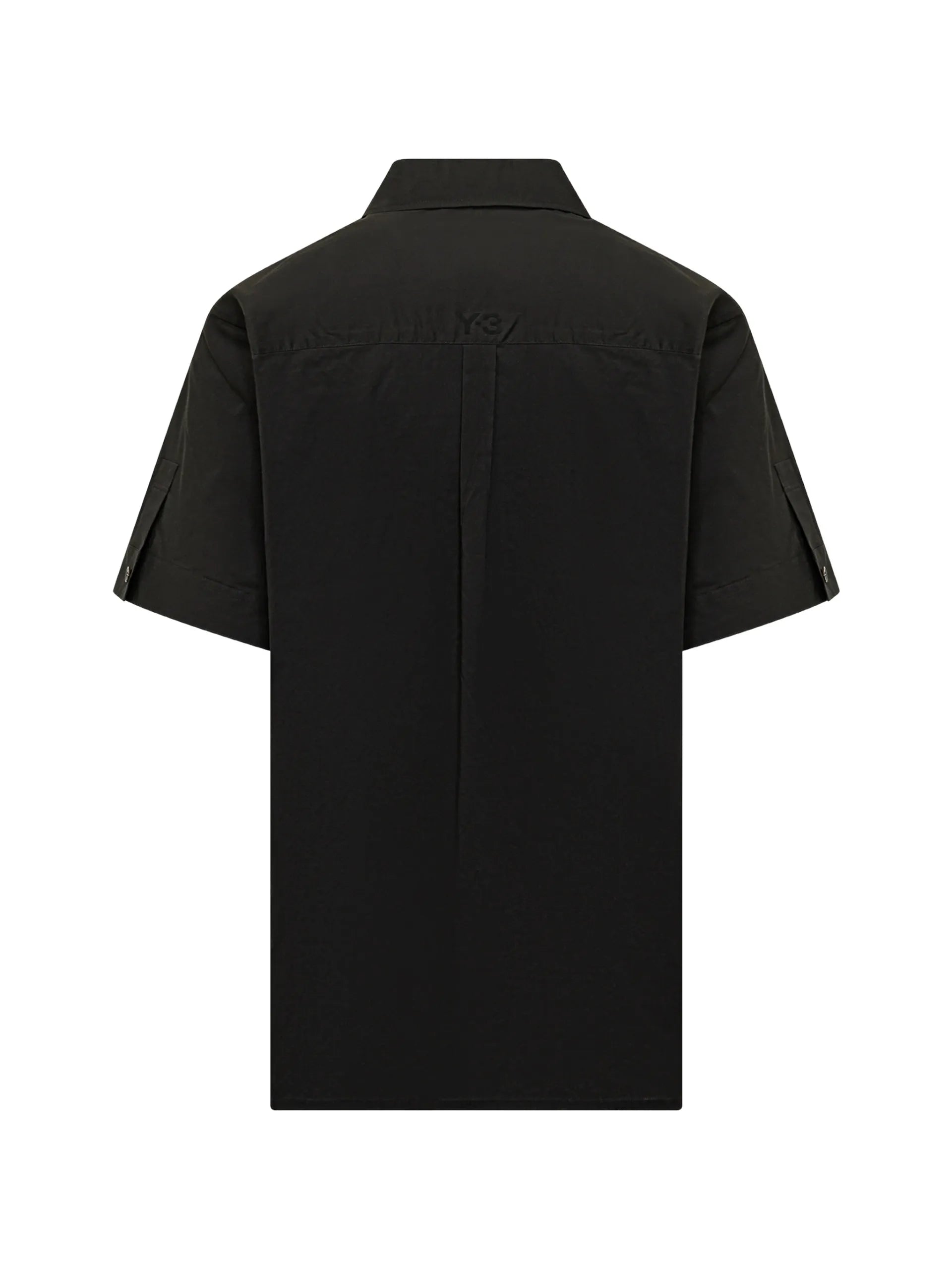 Y-3 Black Pocket Shirt KH0417 Vue 2