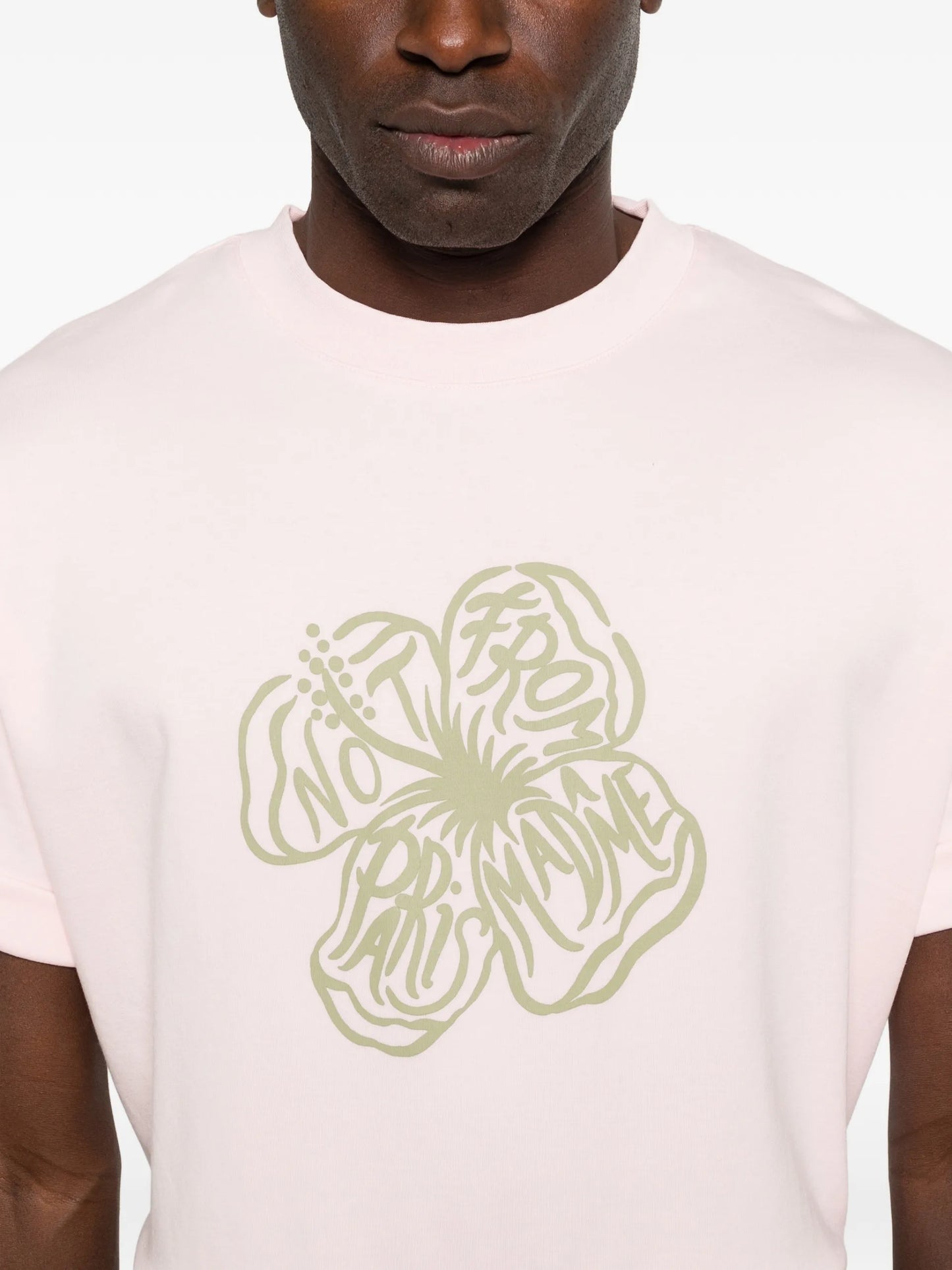 Drôle De Monsieur Floral-print T-shirt JTS292CO002 Vue 5