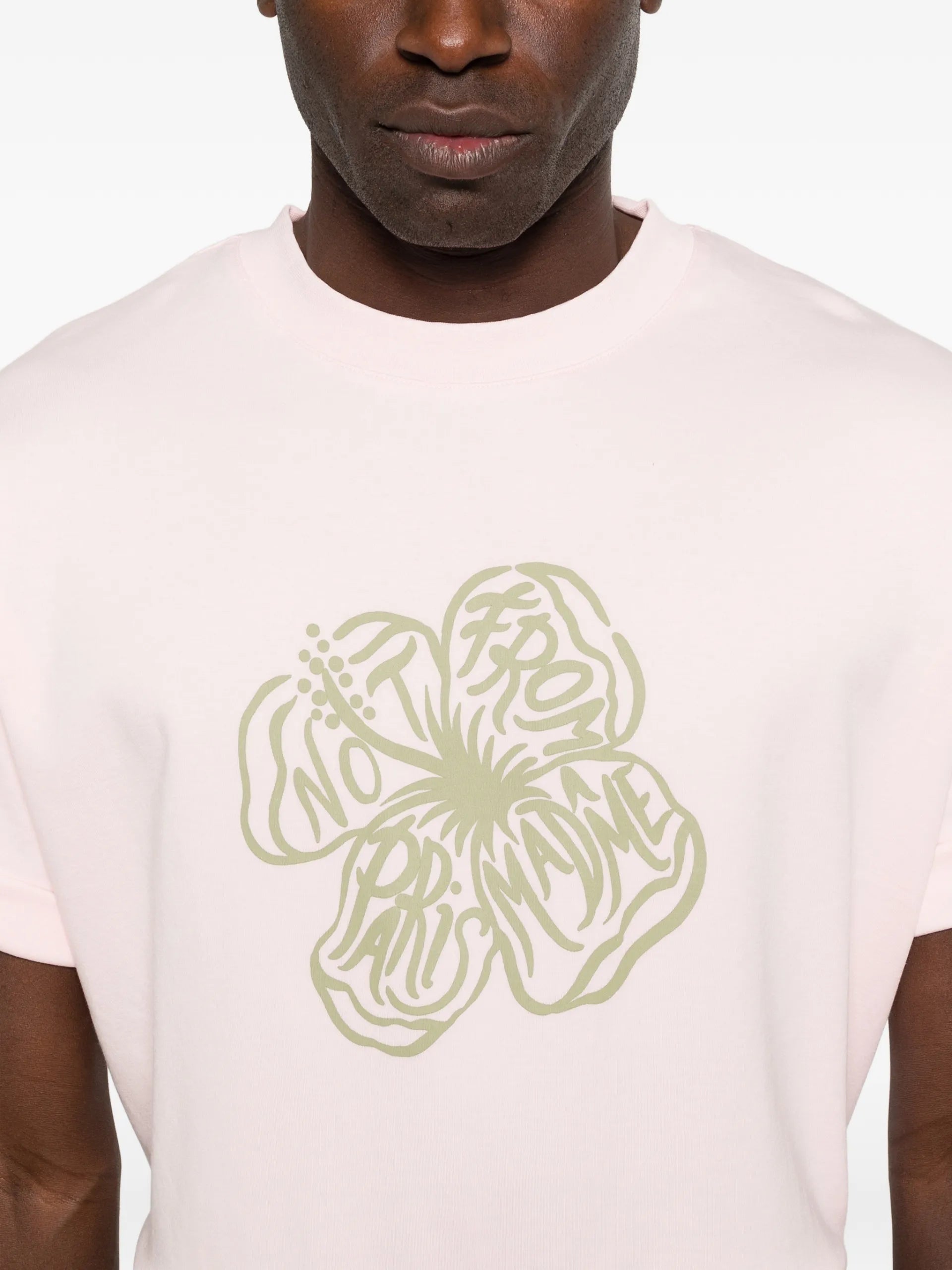 Drôle De Monsieur Floral-print T-shirt JTS292CO002 Vue 5