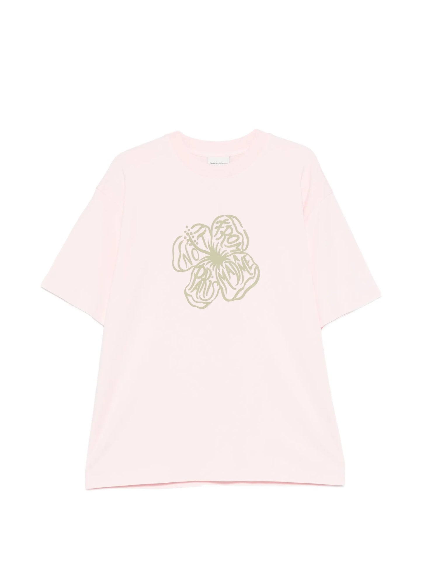 Drôle De Monsieur Floral-print T-shirt JTS292CO002 Vue 1
