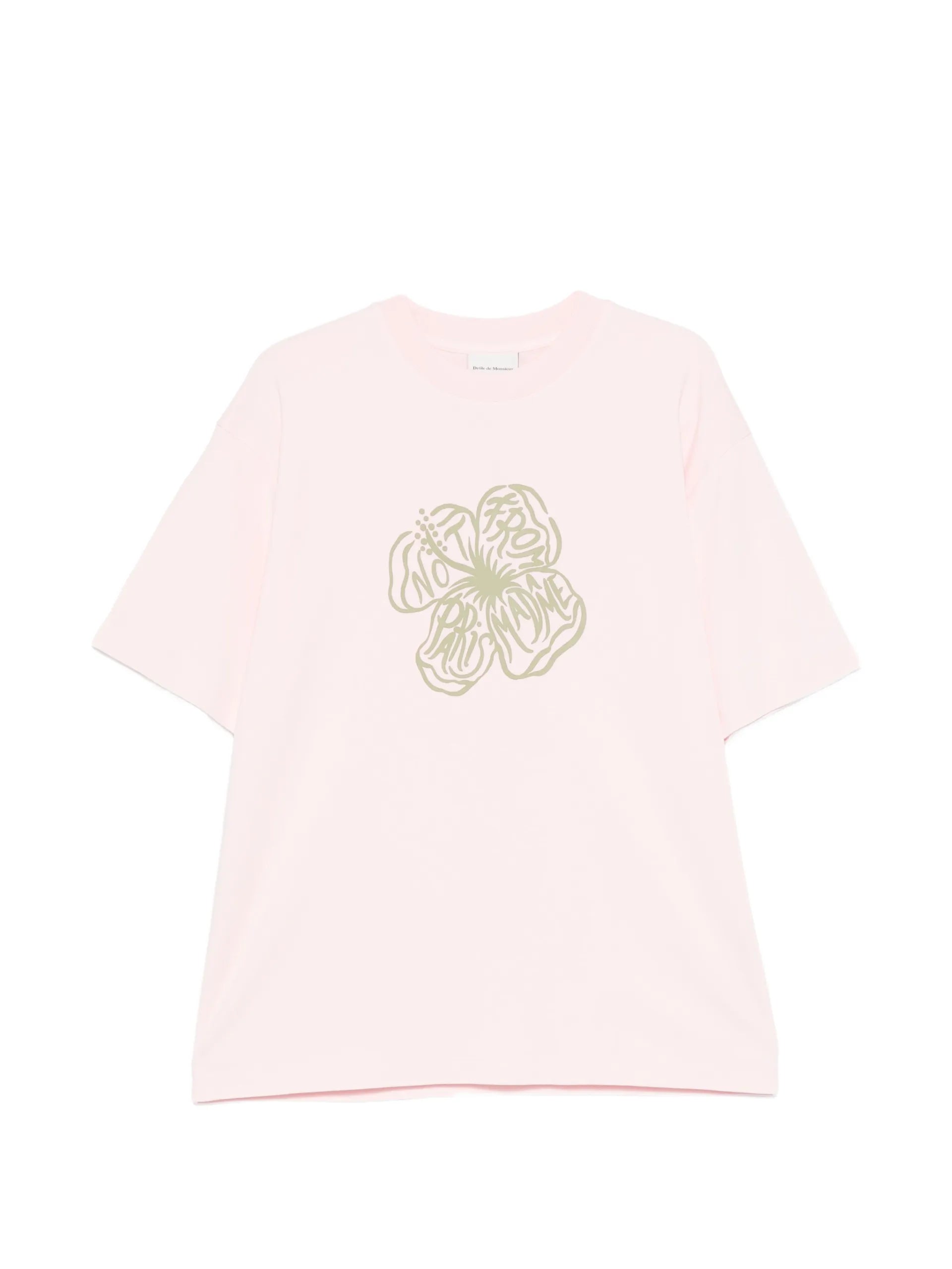 Drôle De Monsieur Floral-print T-shirt JTS292CO002 Vue 1