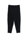 Homme Plissé Issey Miyake Elasticated-waistband Tapered Trousers HP66JF551 Vue 1