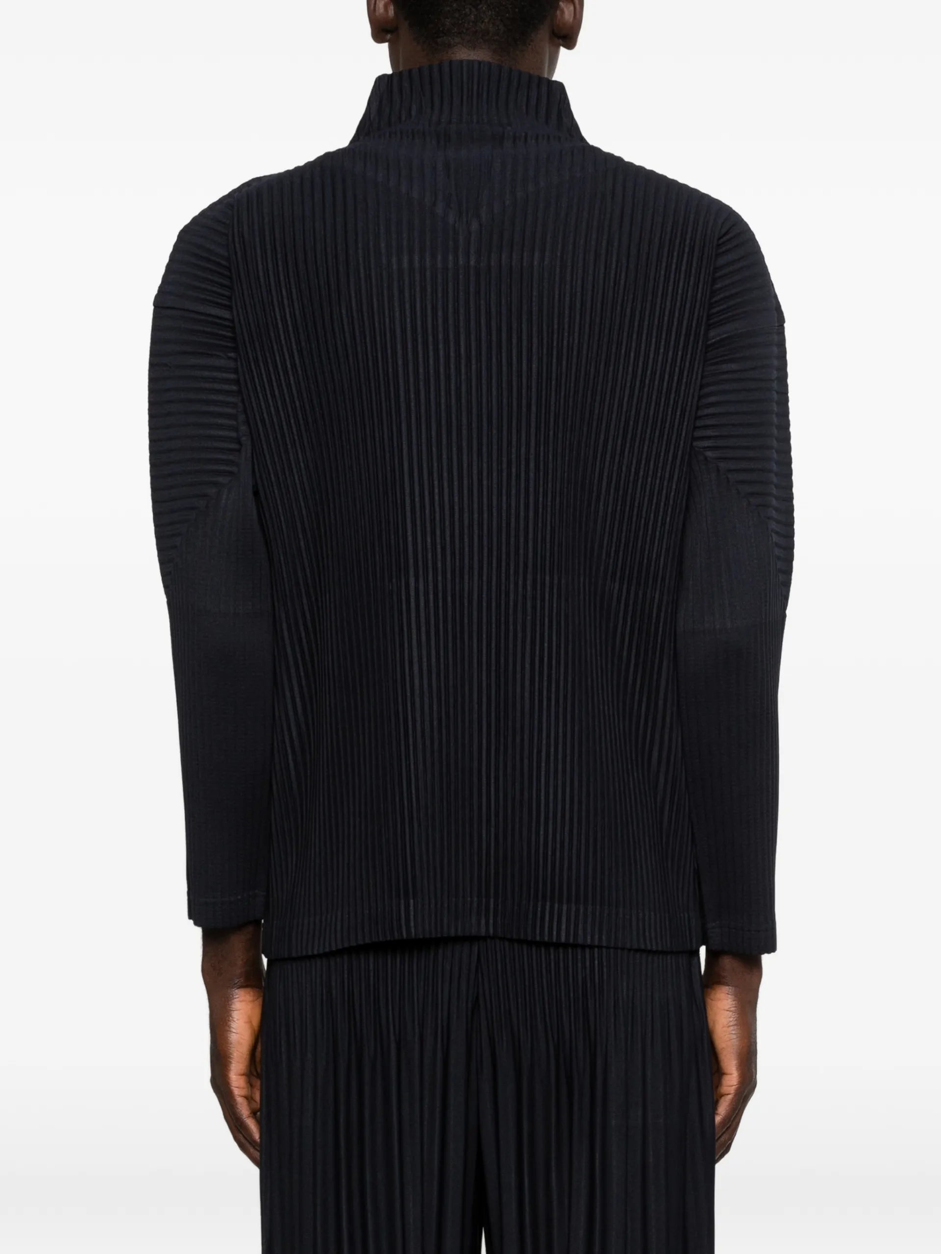 Homme Plissé Issey Miyake Zip-up Sweatshirt HP66JL540 Vue 4