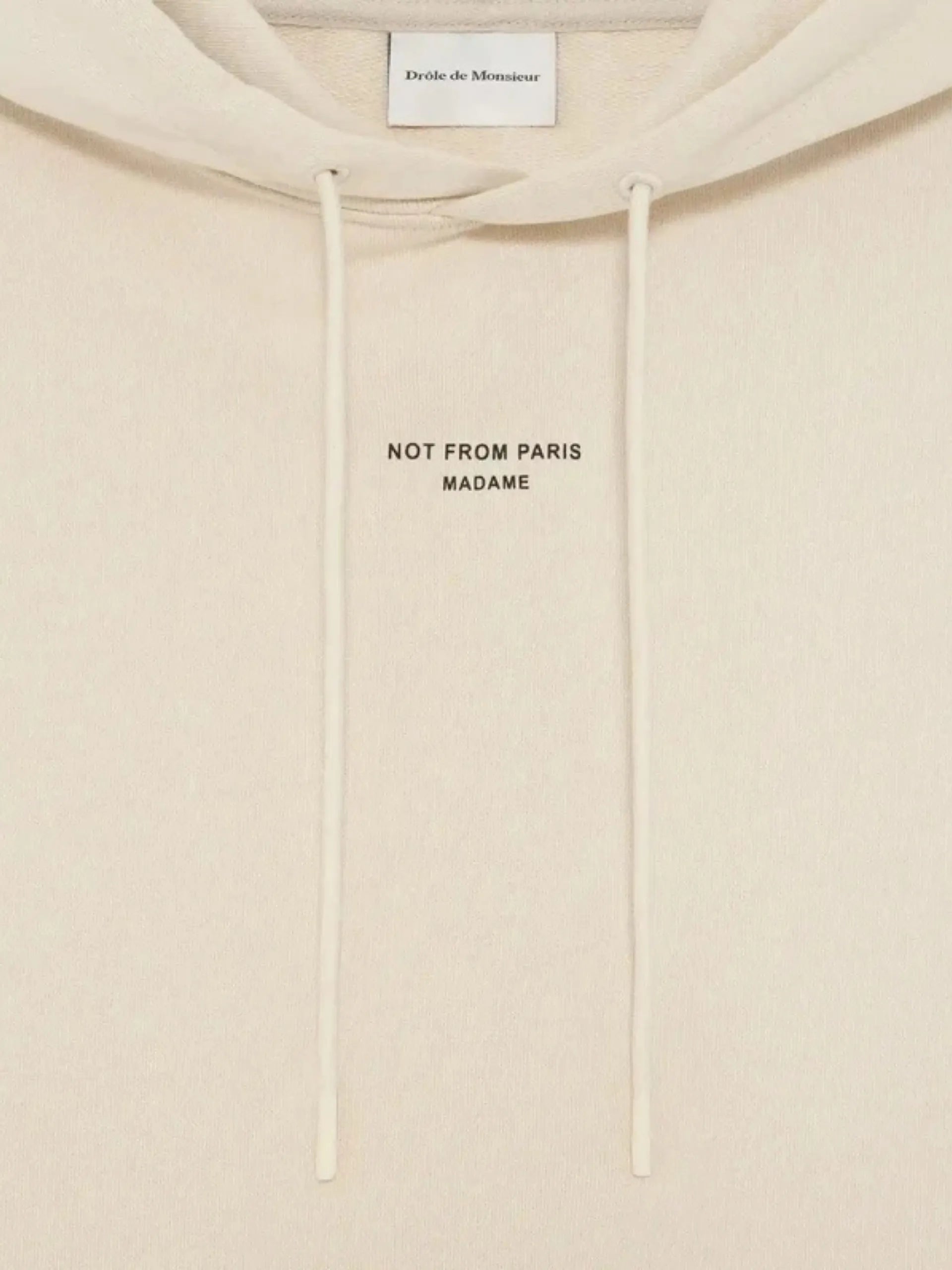 Drôle De Monsieur Logo-print Hoodie None Vue 2