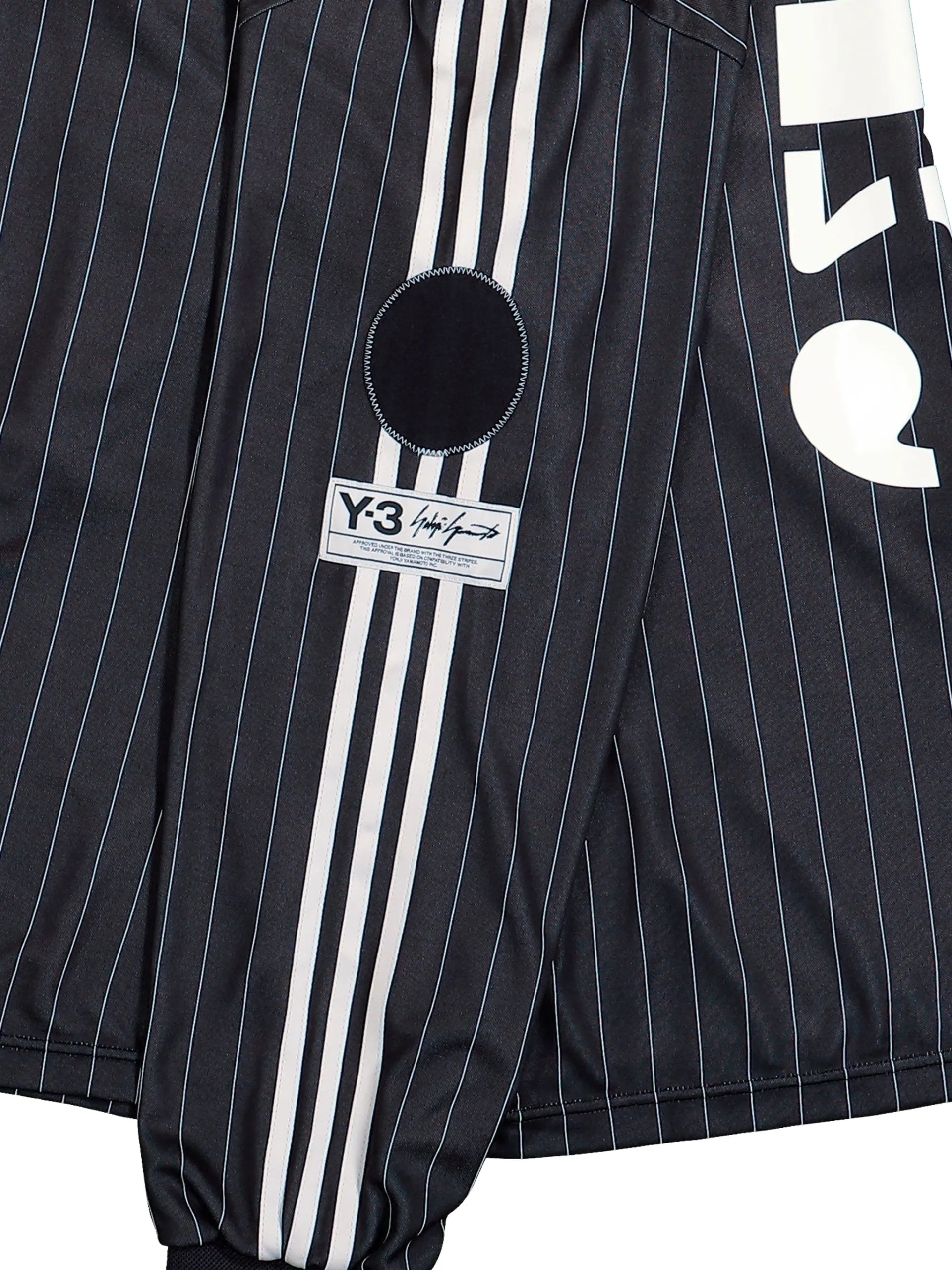 Y-3 Elite 5 Striped Long-sleeve Football Jersey T-shirt KS7574 Vue 4
