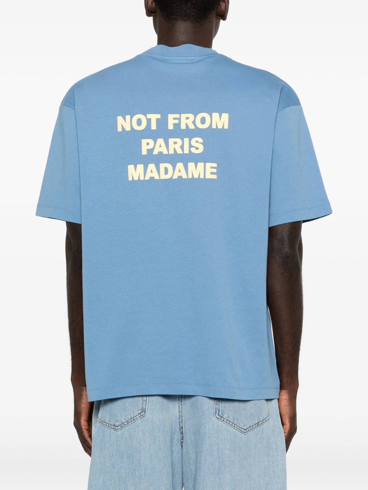 Drôle De Monsieur short-sleeve T-shirt coloris Blue - vue 4