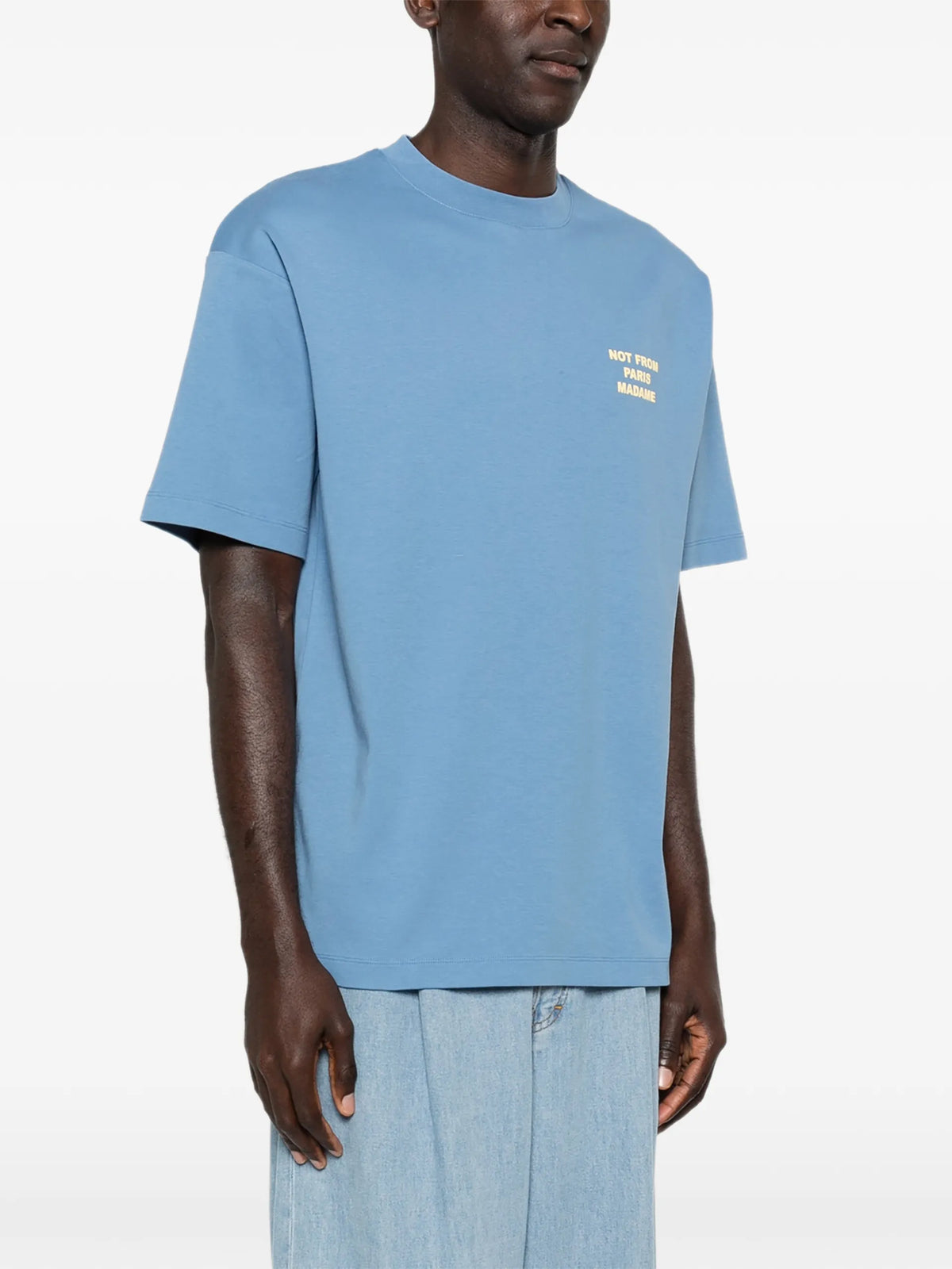 Drôle De Monsieur short-sleeve T-shirt coloris Blue - vue 3